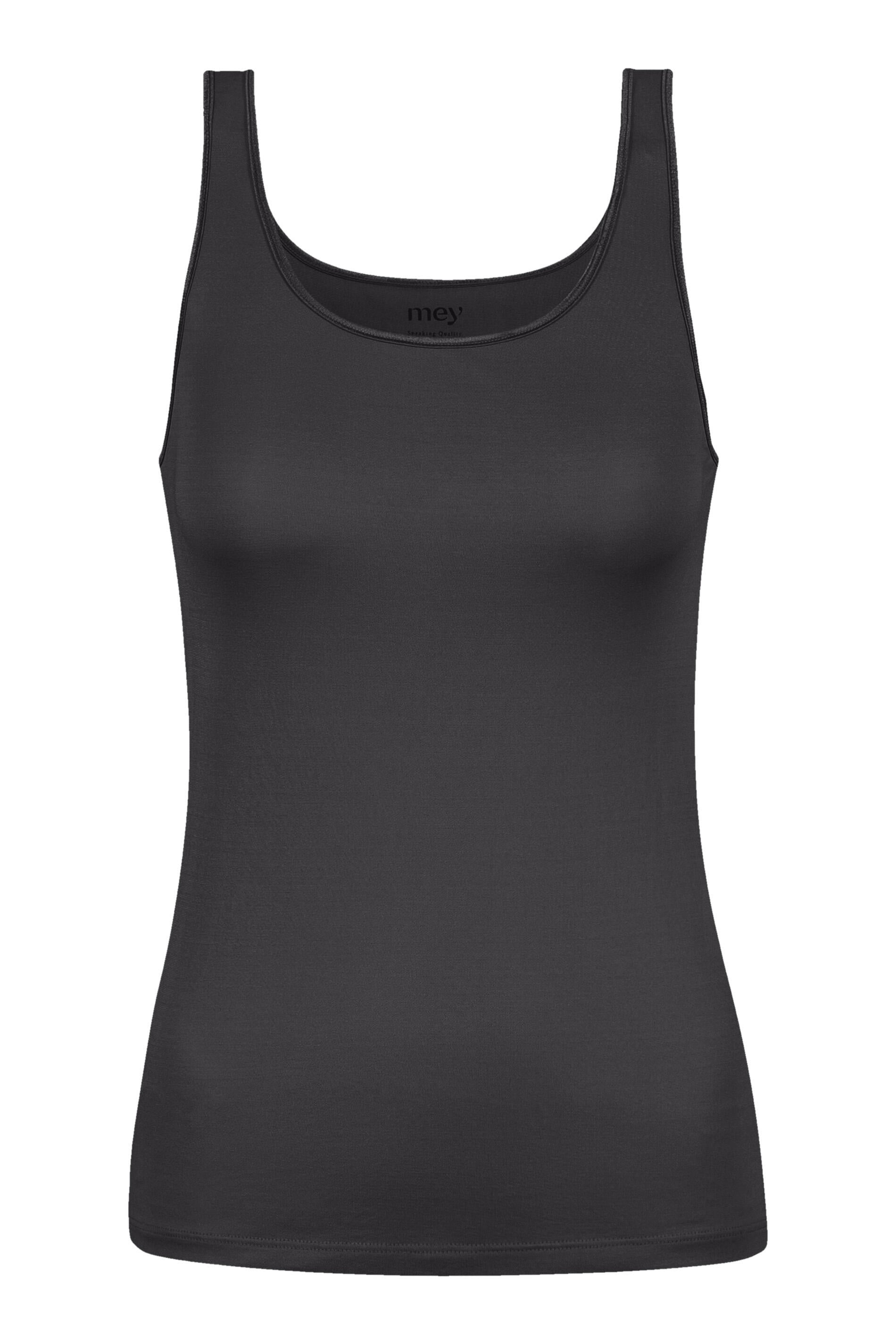 Unterhemd aus Viskosemix - 515-thunder grey - Grau
