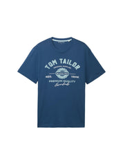 T-Shirt mit Logoprint - 26779-nighttime blue - Blau