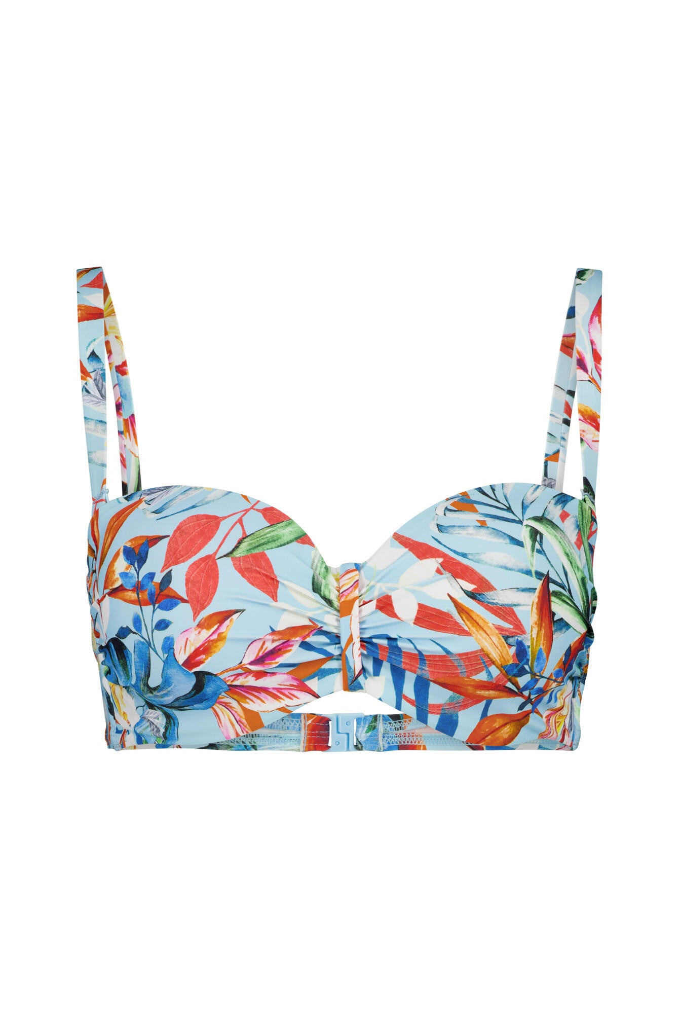 Bikini Top - 20-lt.blue prin - Mehrfarbig