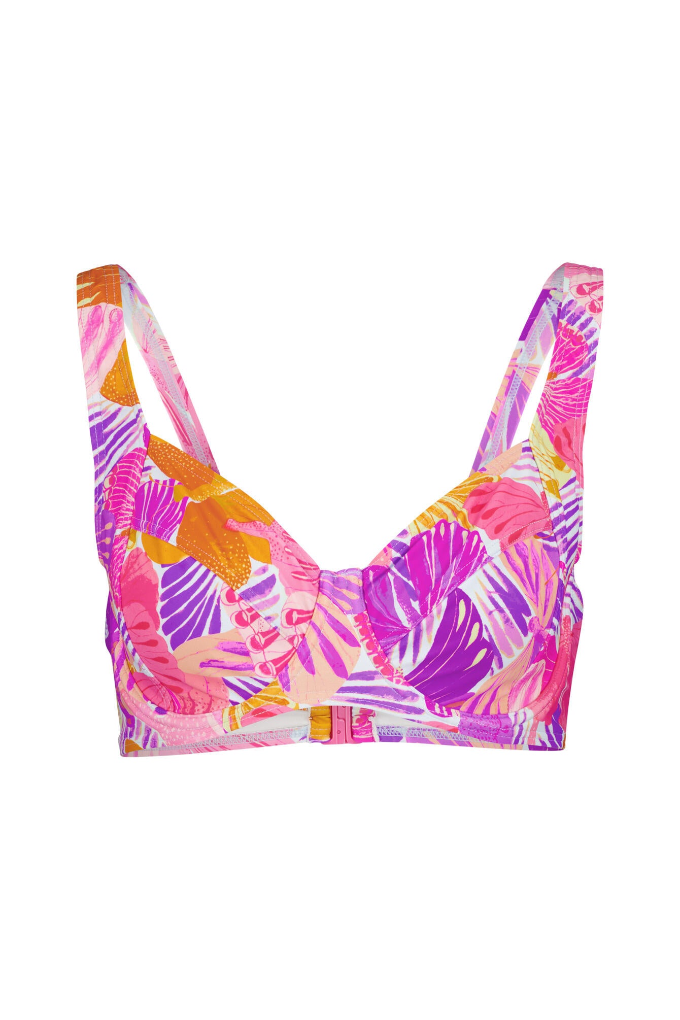 Bikini Top - 27597-purple-orang - Violett