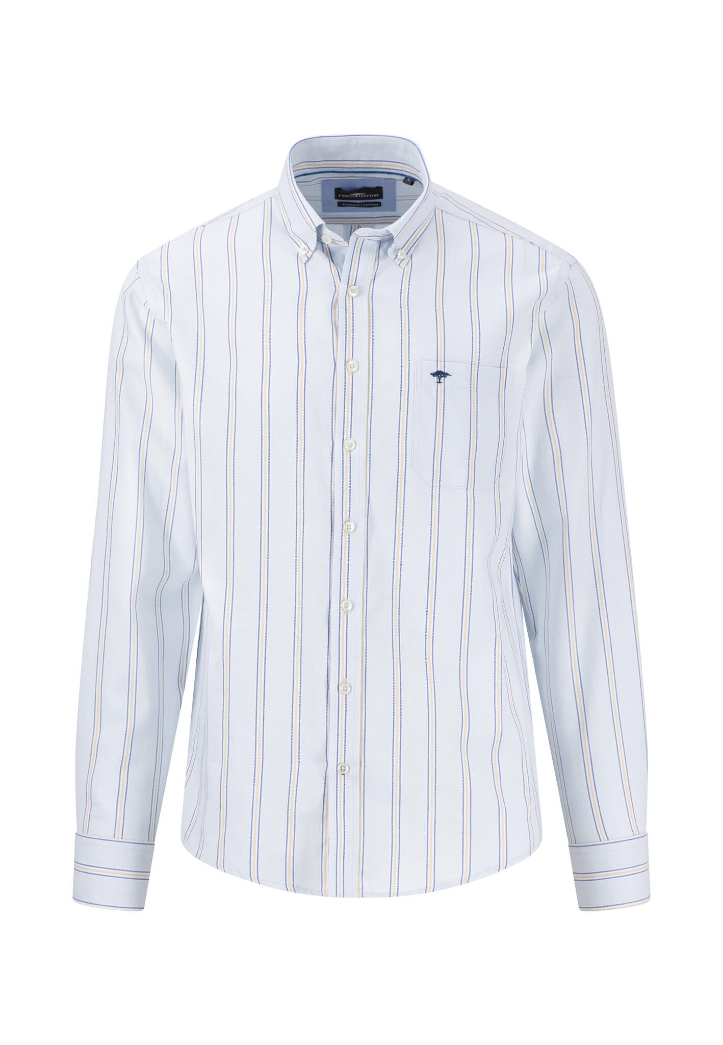 Hemd Regular Fit - 607-summer breeze - Blau