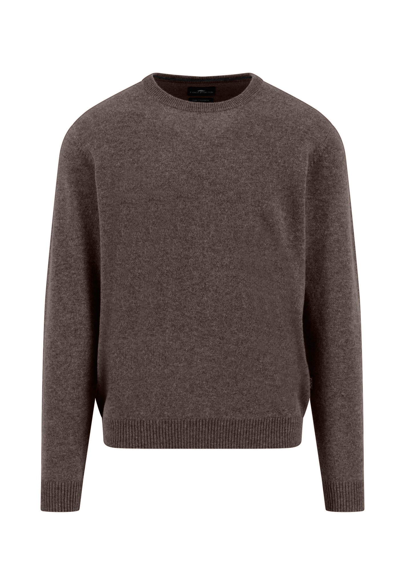 Strickpullover aus Kaschmir - 861-dark chocolate - Braun