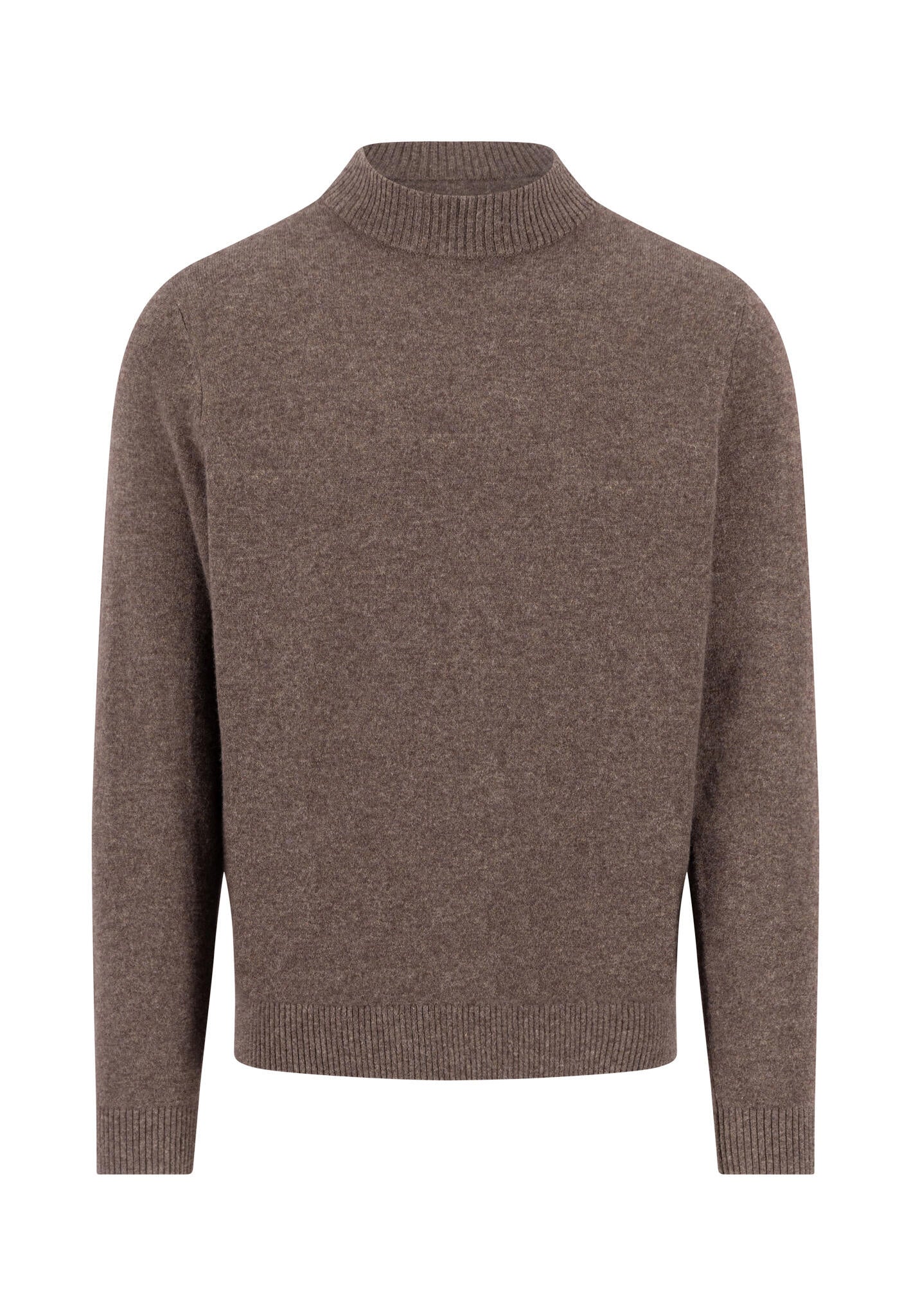 Strickpullover aus Kaschmir - 861-dark chocolate - Braun