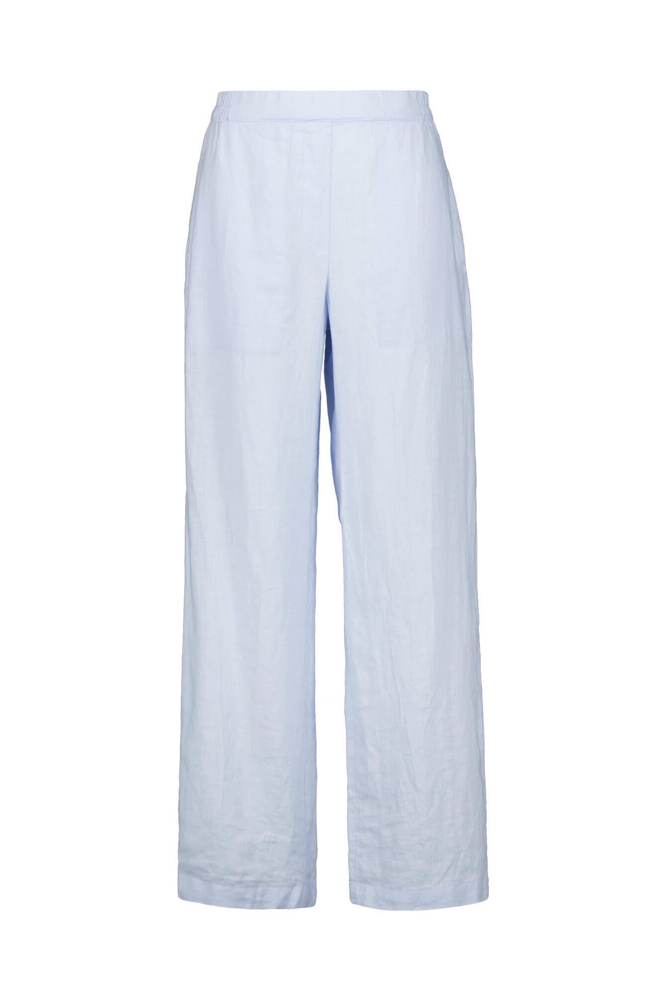 Leinenhose Wide Leg - 601 601 BLUE - Blau
