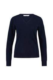 Strickpullover aus Kaschmir - 615 615 NAVY - Blau