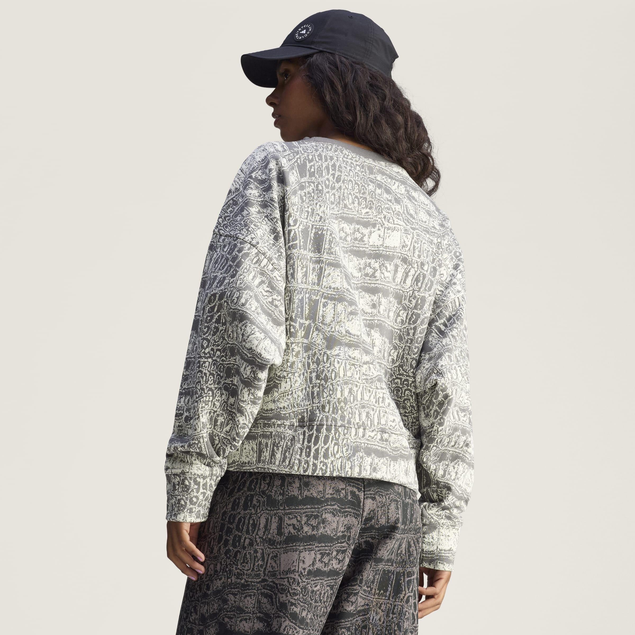 Sweatshirt ADIDAS X STELLA MCCARTNEY - ALMMIL/CHACOA - Grau