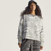 Sweatshirt ADIDAS X STELLA MCCARTNEY - ALMMIL/CHACOA - Grau