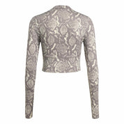 Langarmshirt ADIDAS X STELLA MCCARTNEY - ALMMIL/CHACOA - Grau