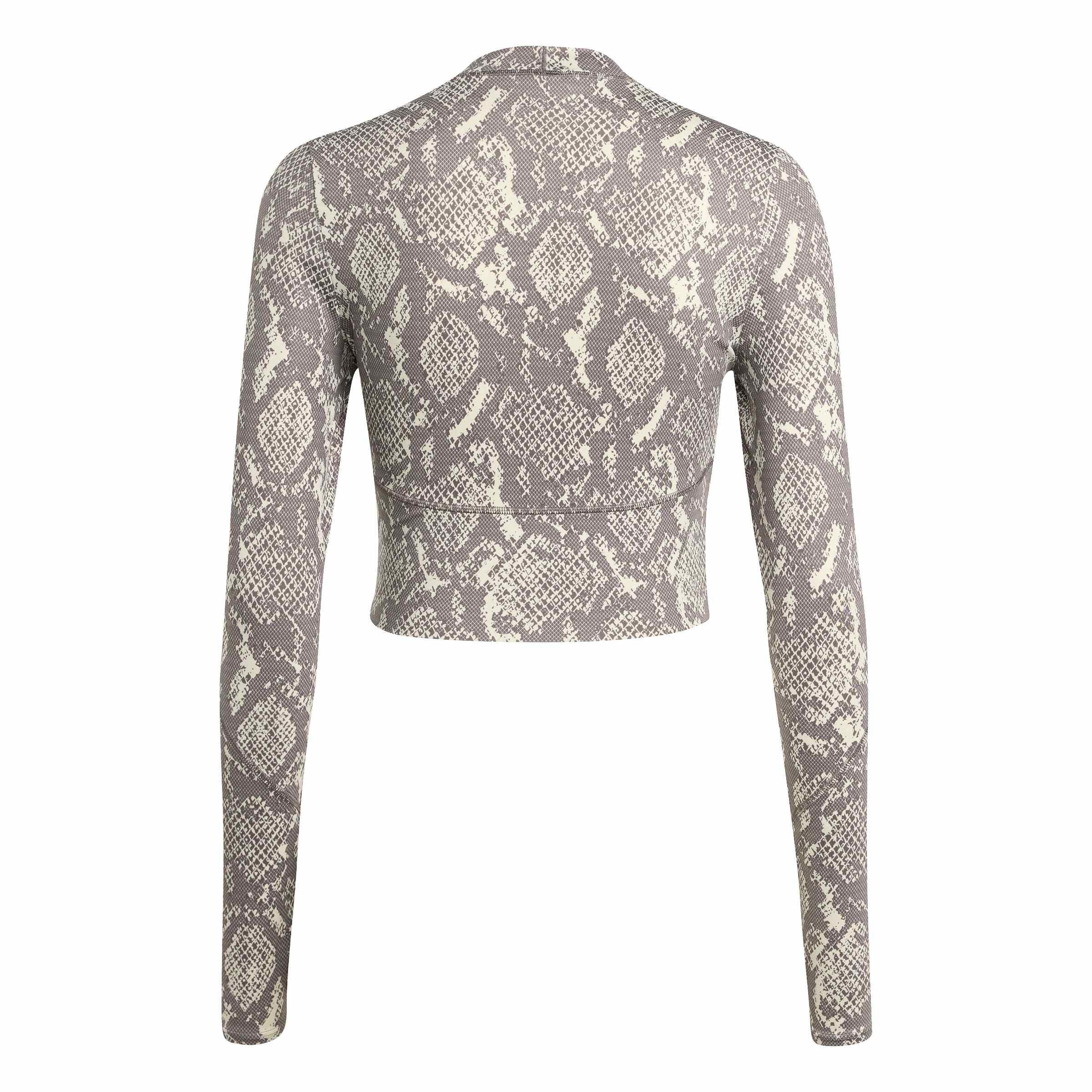 Langarmshirt ADIDAS X STELLA MCCARTNEY - ALMMIL/CHACOA - Grau