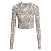 Langarmshirt ADIDAS X STELLA MCCARTNEY - ALMMIL/CHACOA - Grau