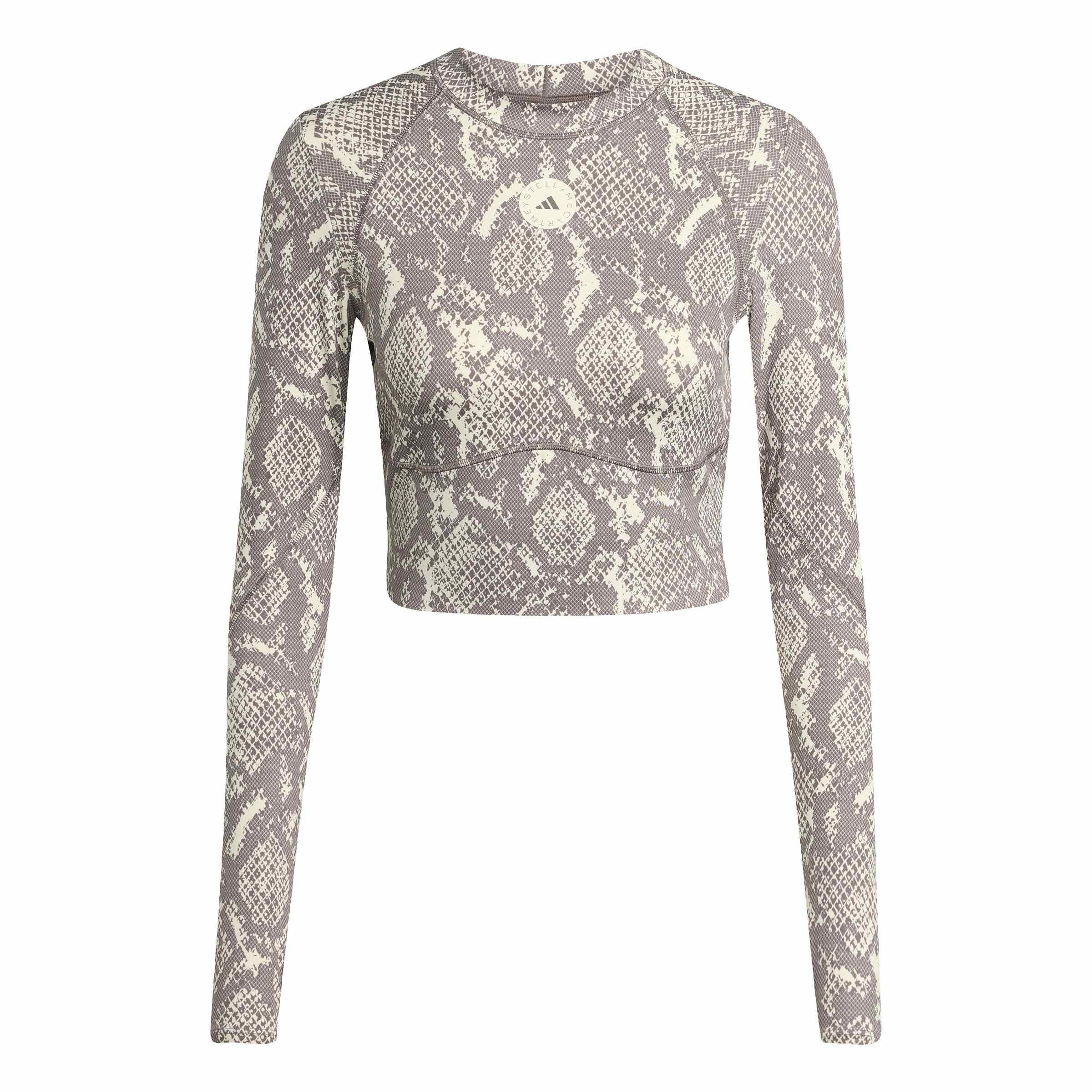 Langarmshirt ADIDAS X STELLA MCCARTNEY - ALMMIL/CHACOA - Grau