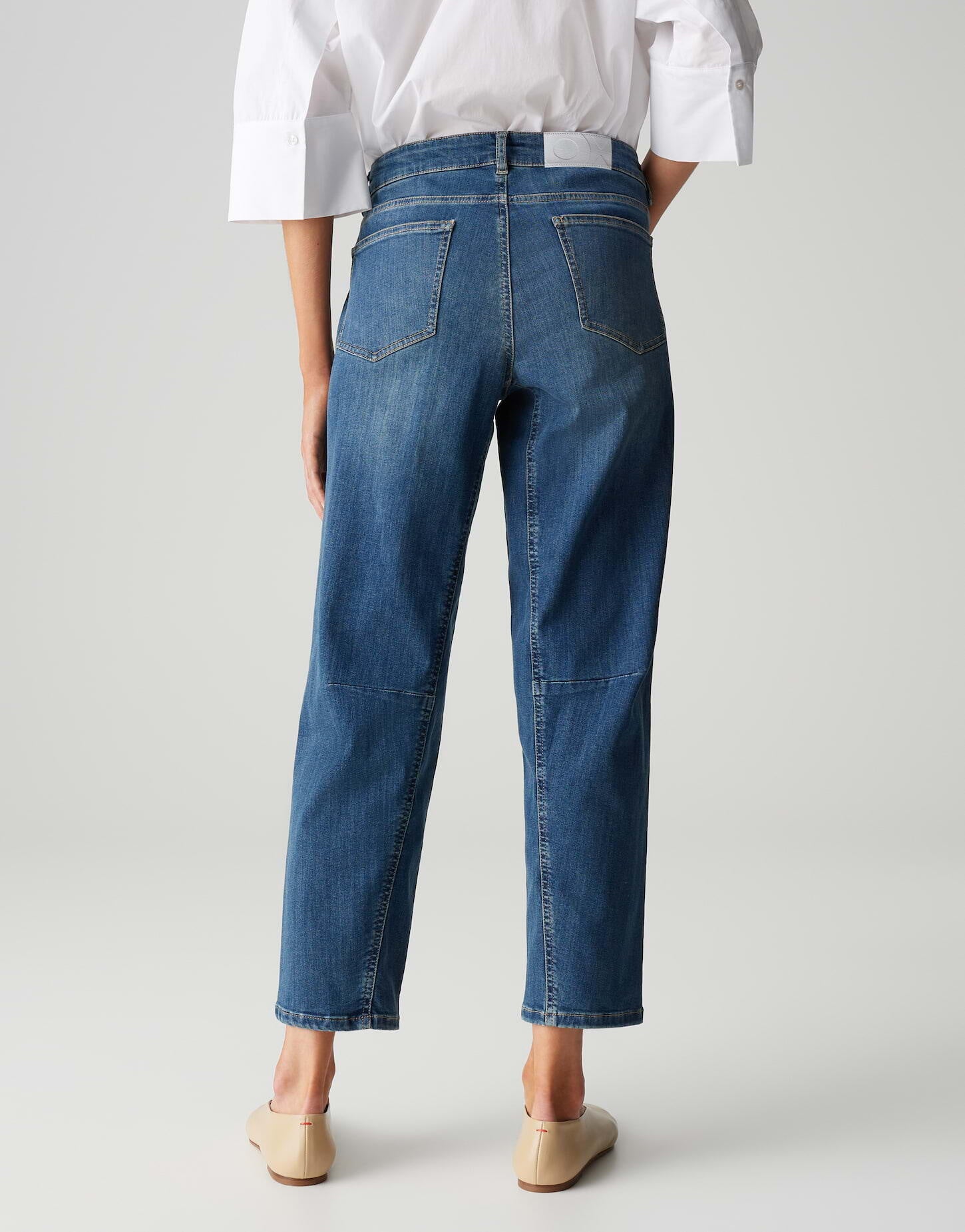 Jeans MELLY Relaxed Fit - 70216-mid vintage blue - Blau