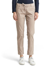 Cordhose Tapered Fit - 32208-soft taupe grey - Beige