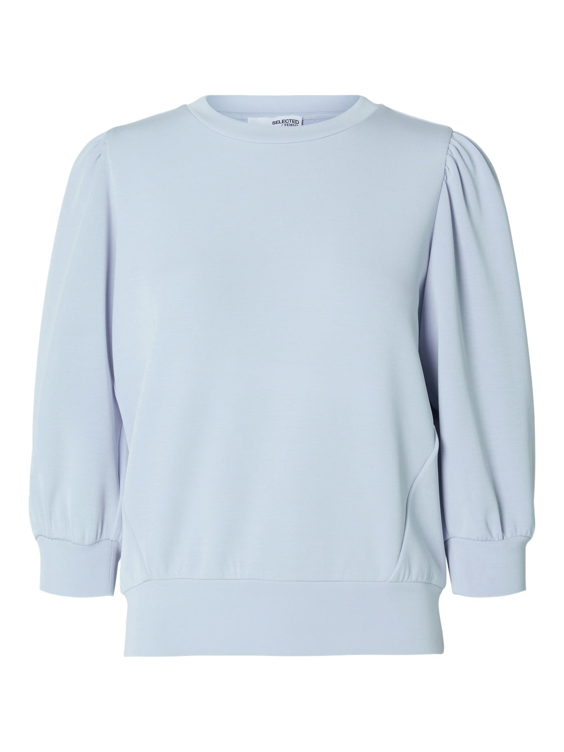 Sweatshirt mit Puffärmeln - Cashmere Blue - Blau