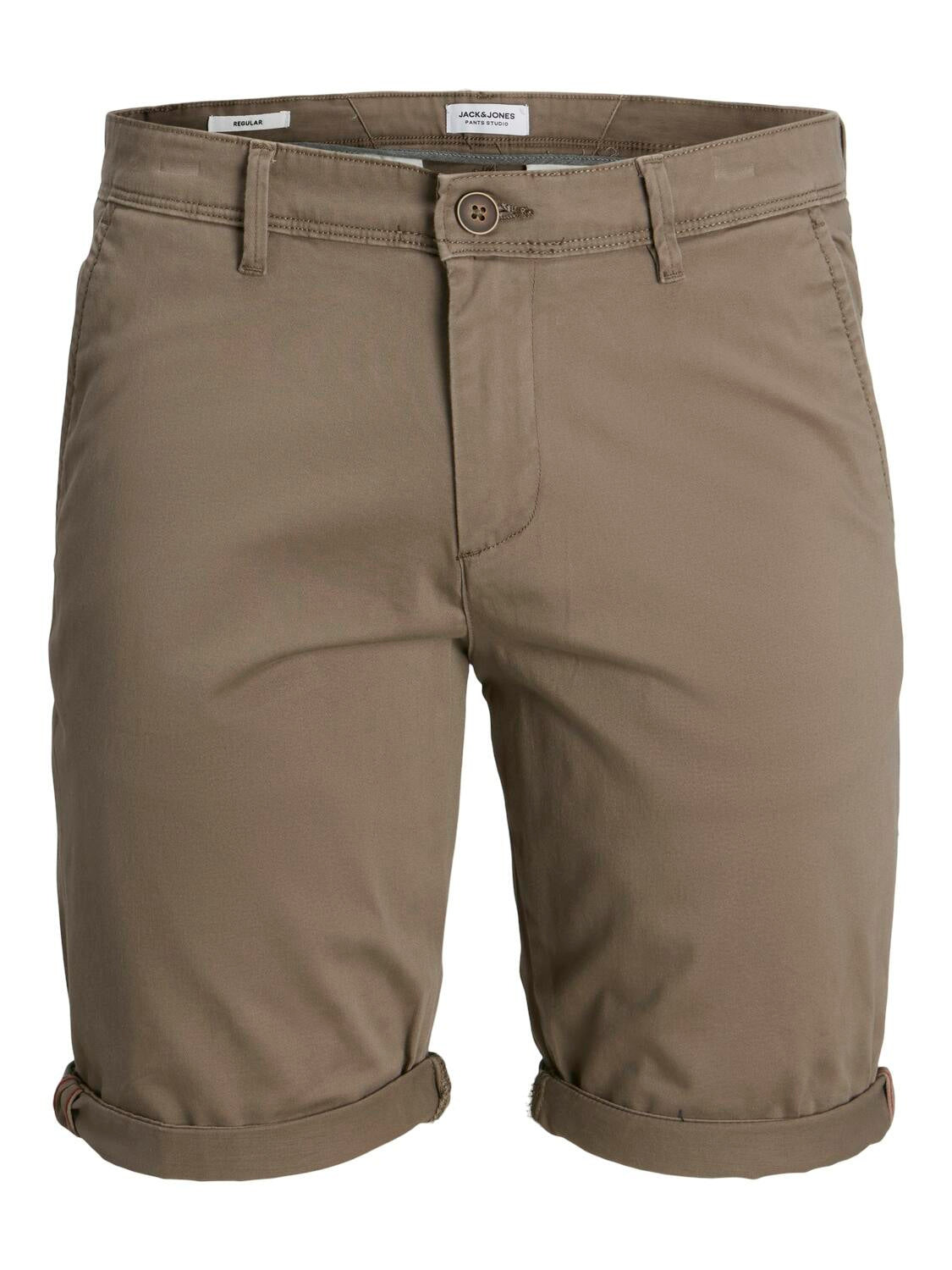 Chinoshorts SOLID Regular Fit - Falcon - Braun