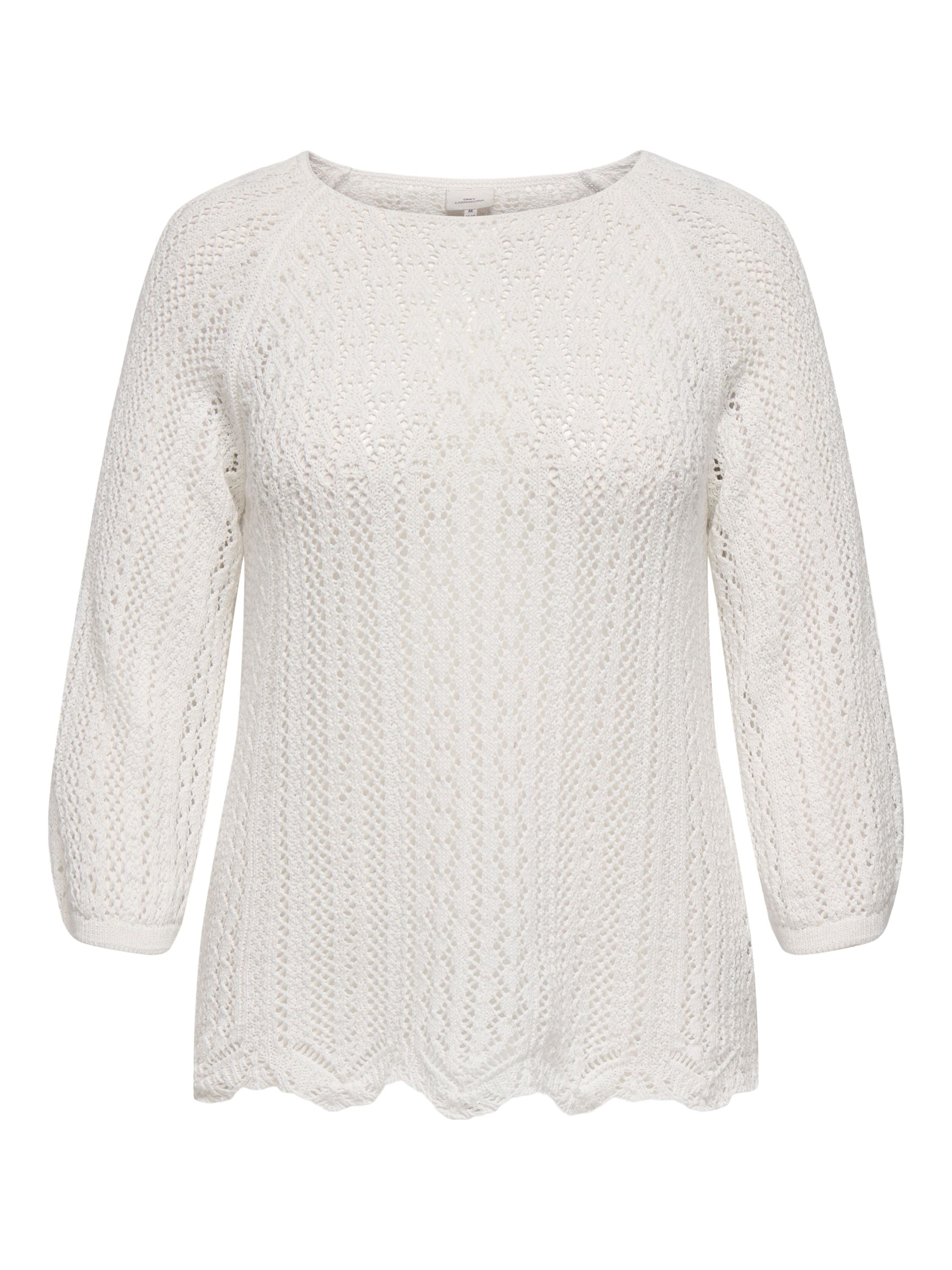 Strickpullover NOLA aus Baumwolle - Cloud Dancer - Creme