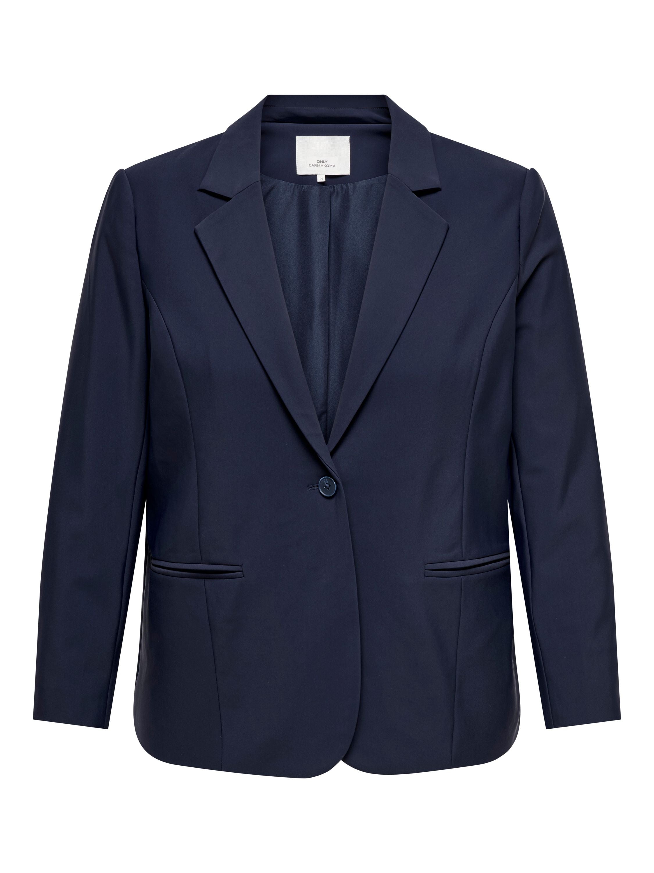 Blazer mit Paspeltaschen - Night Sky - Blau