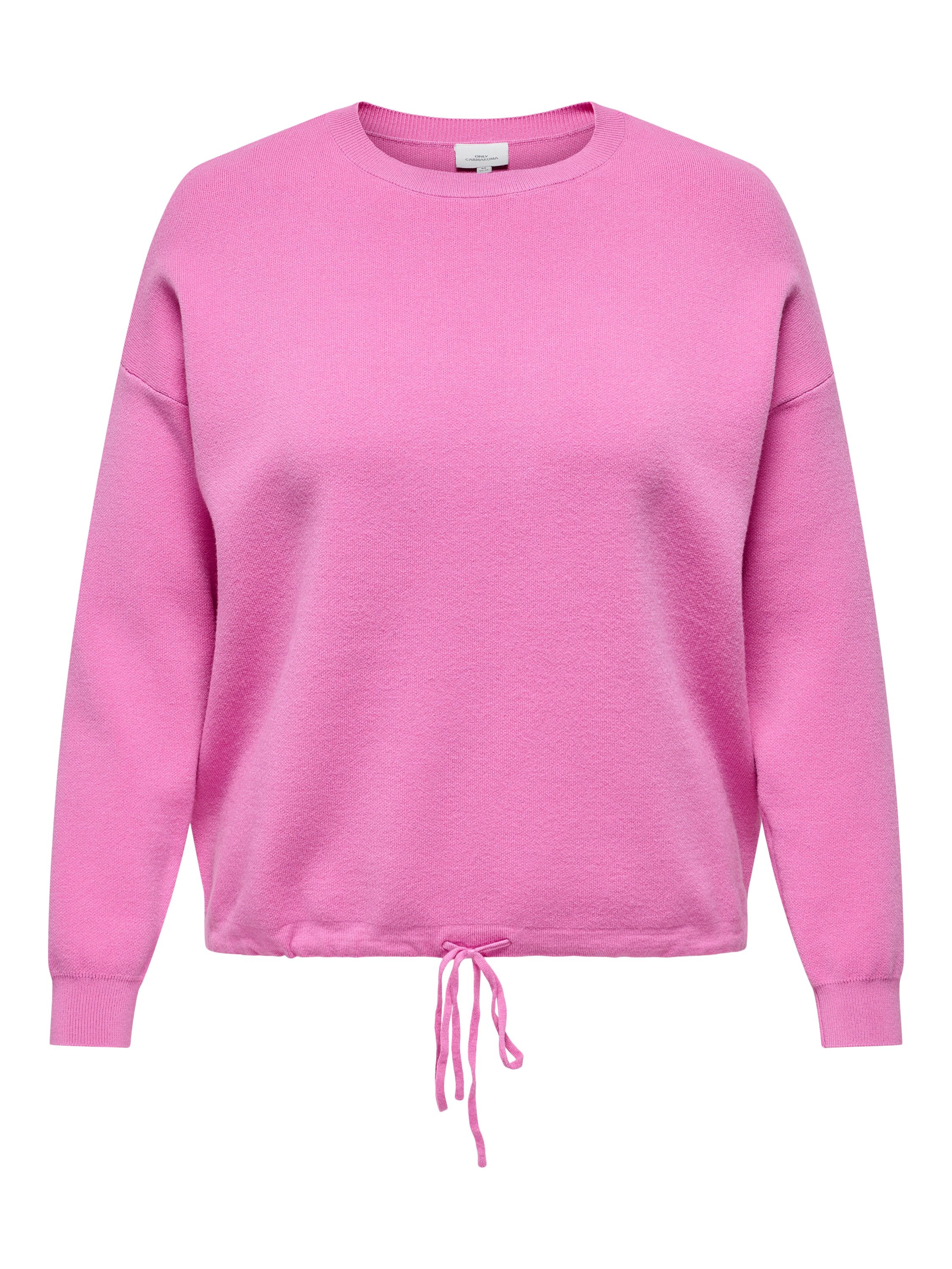Sweatshirt aus Viskosemix - Fuchsia Pink - Pink
