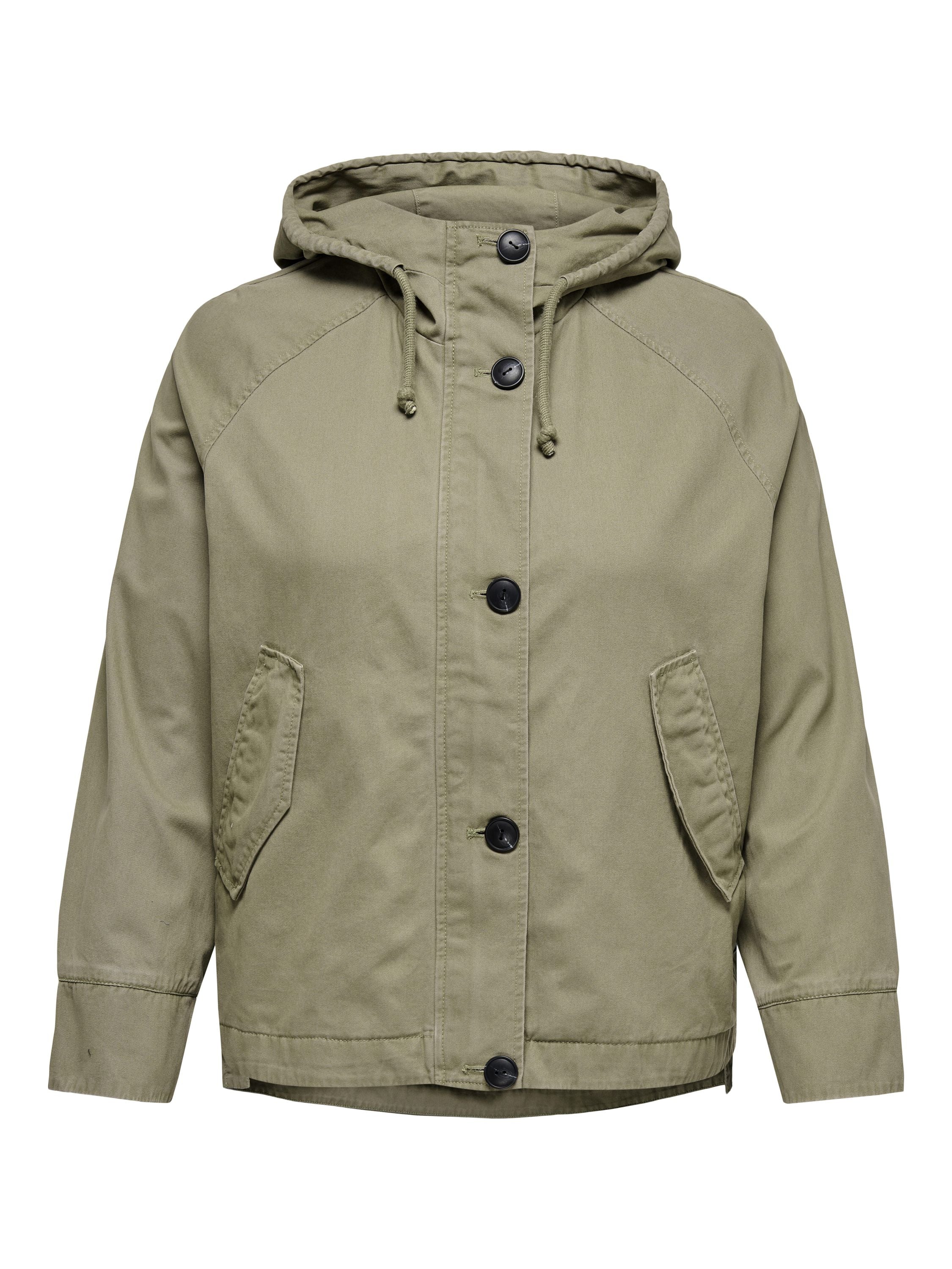 Übergangsjacke aus Baumwolle - Mermaid - Grün
