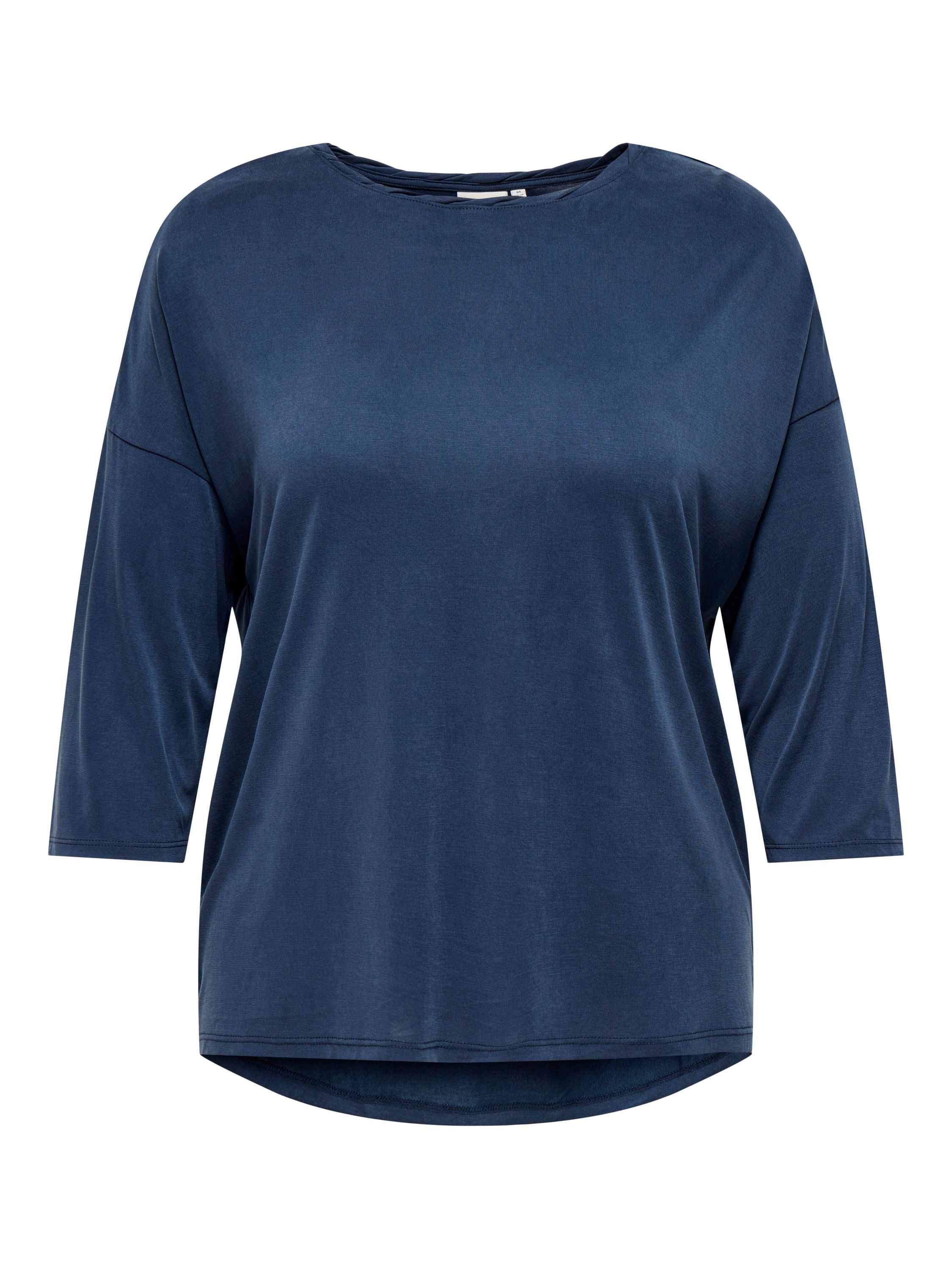 T-Shirt HANNAH aus Viskosemix - Navy Blazer - Blau