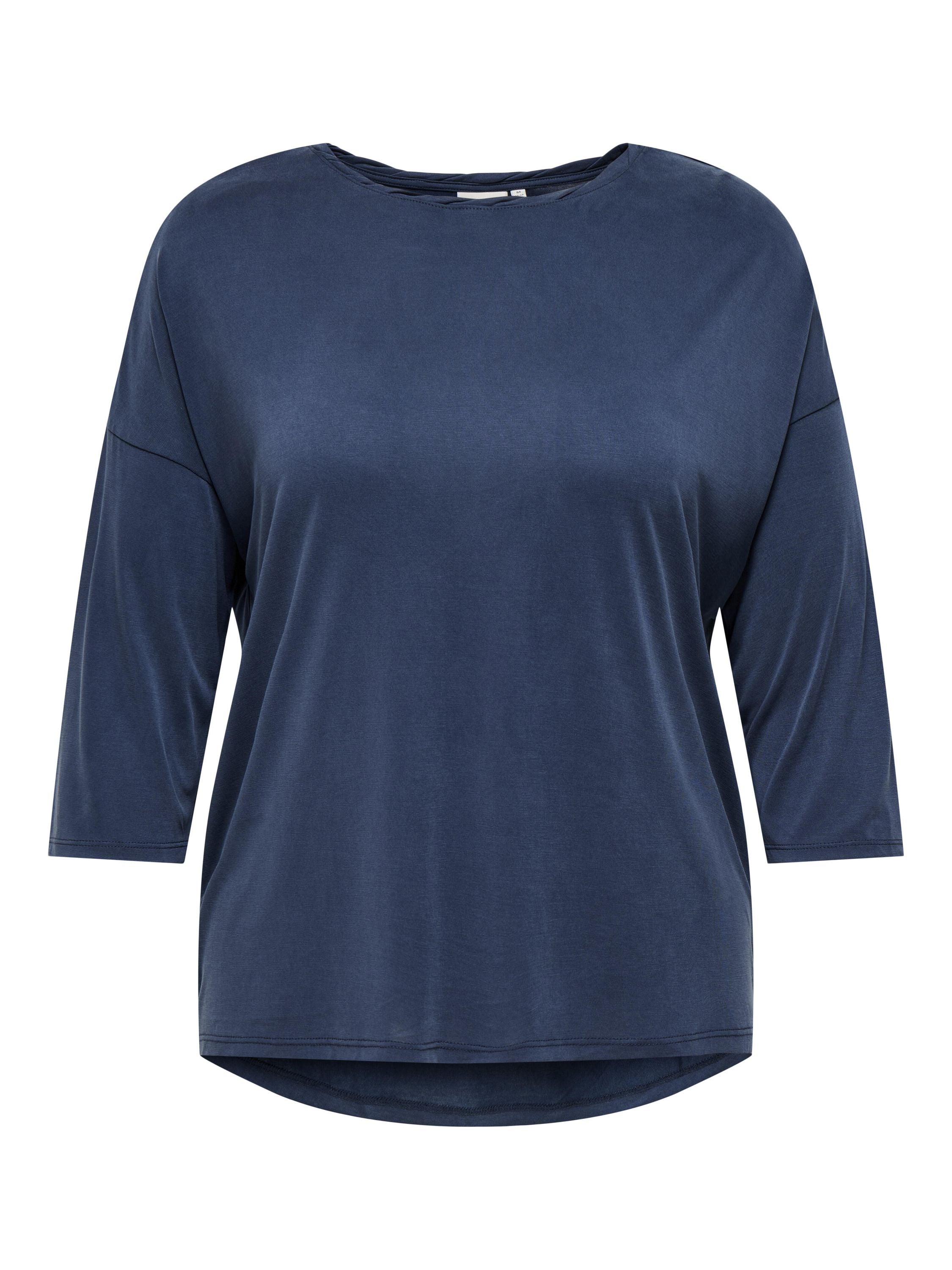 T-Shirt HANNAH aus Viskosemix - Navy Blazer - Blau