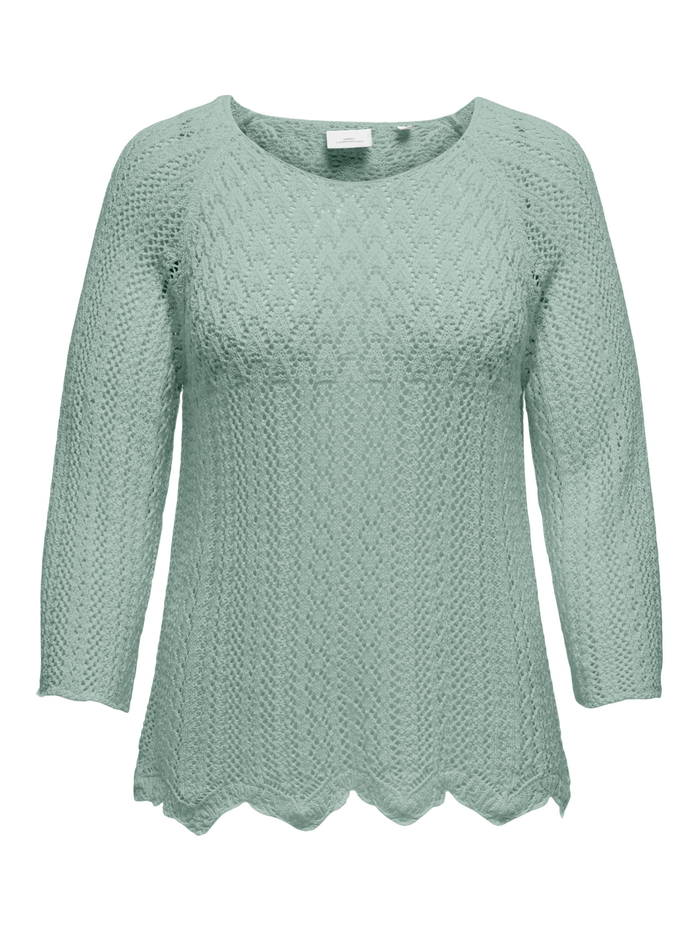 Strickpullover NOLA aus Baumwolle - Jadeite - Grün