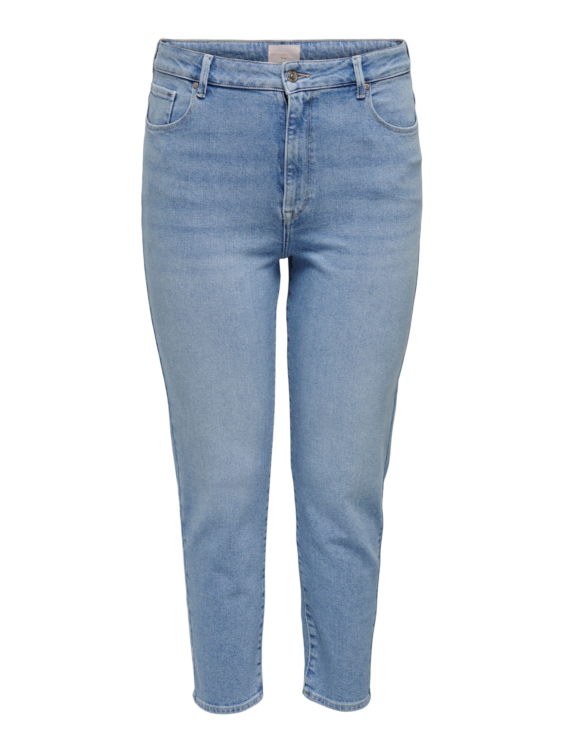 Jeans EMIL Curvy Straight Fit - Light Blue Denim - Blau