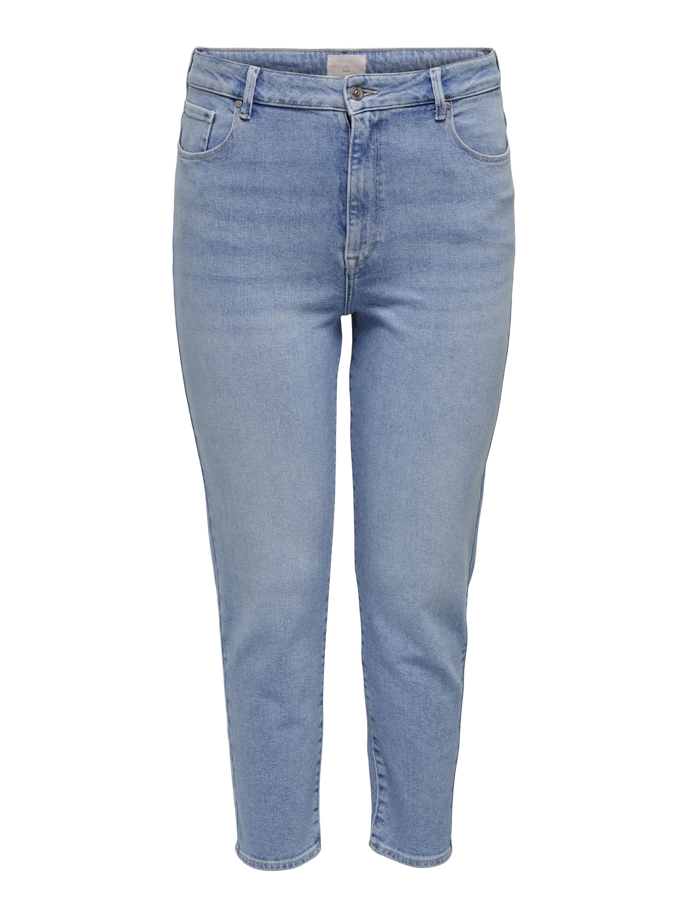 Jeans EMIL Curvy Straight Fit - Light Blue Denim - Blau