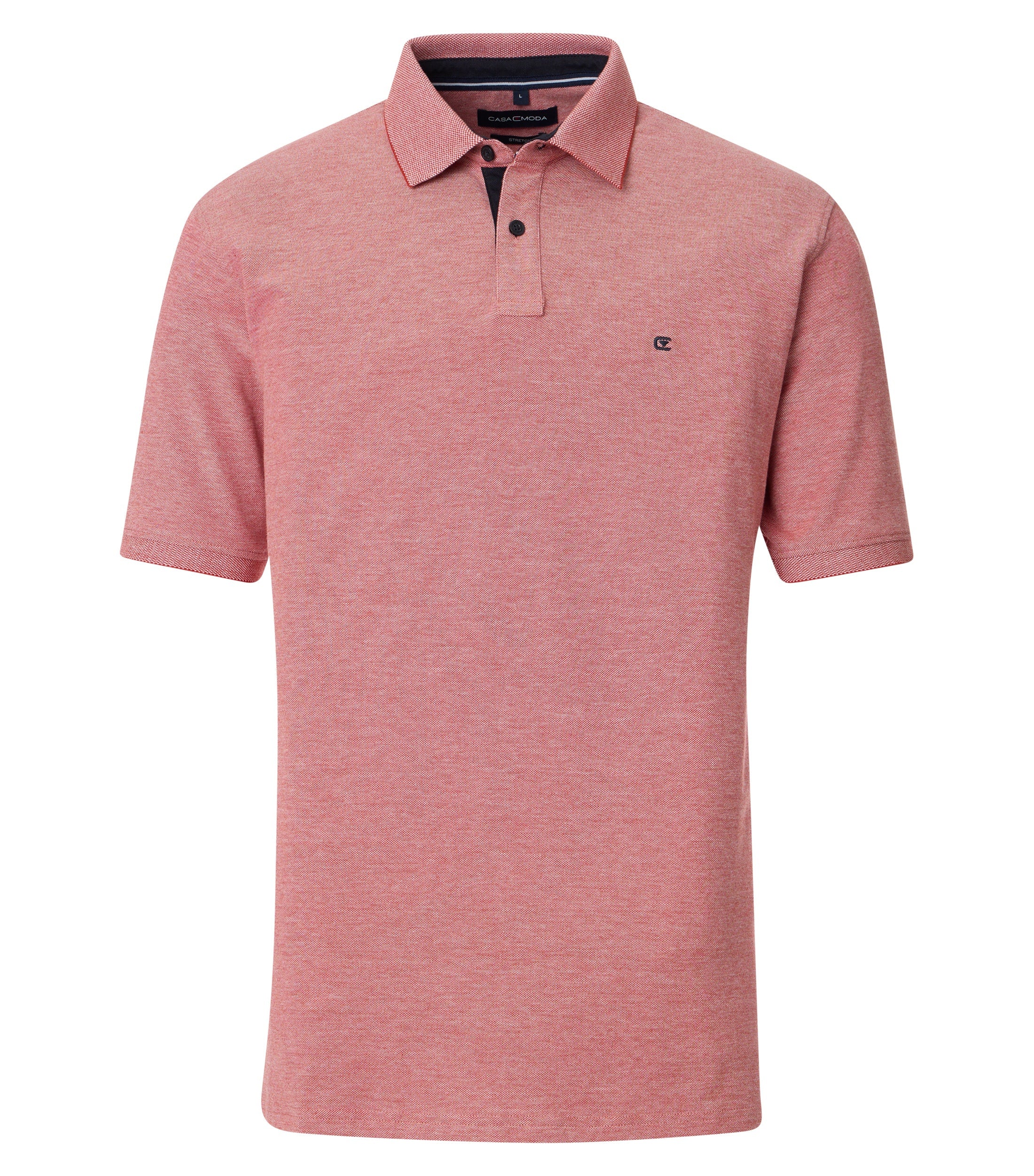Poloshirt aus Baumwolle - 486- orange - Orange