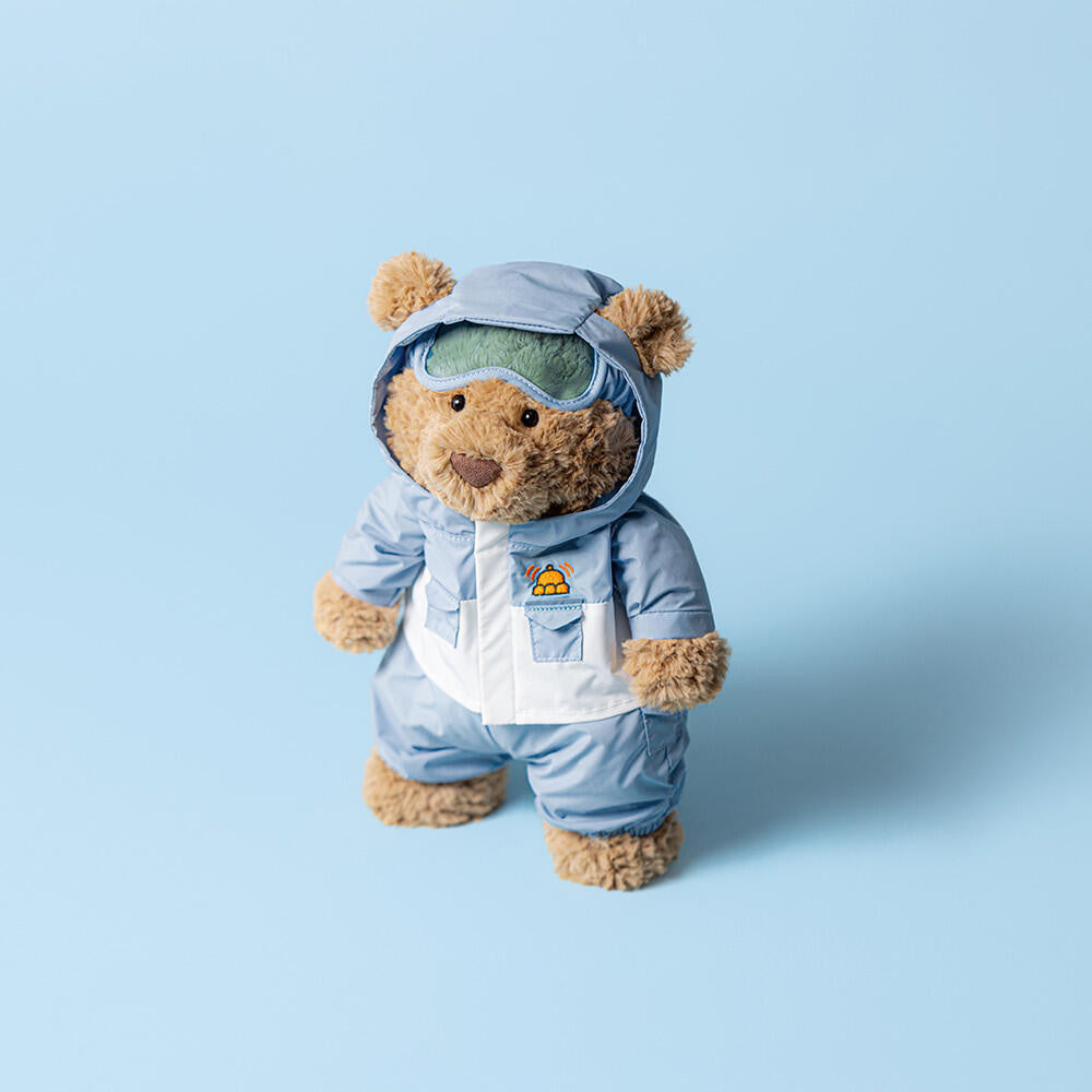 Kuscheltier Bartholomew Bear „Snow Suit“ - Blau