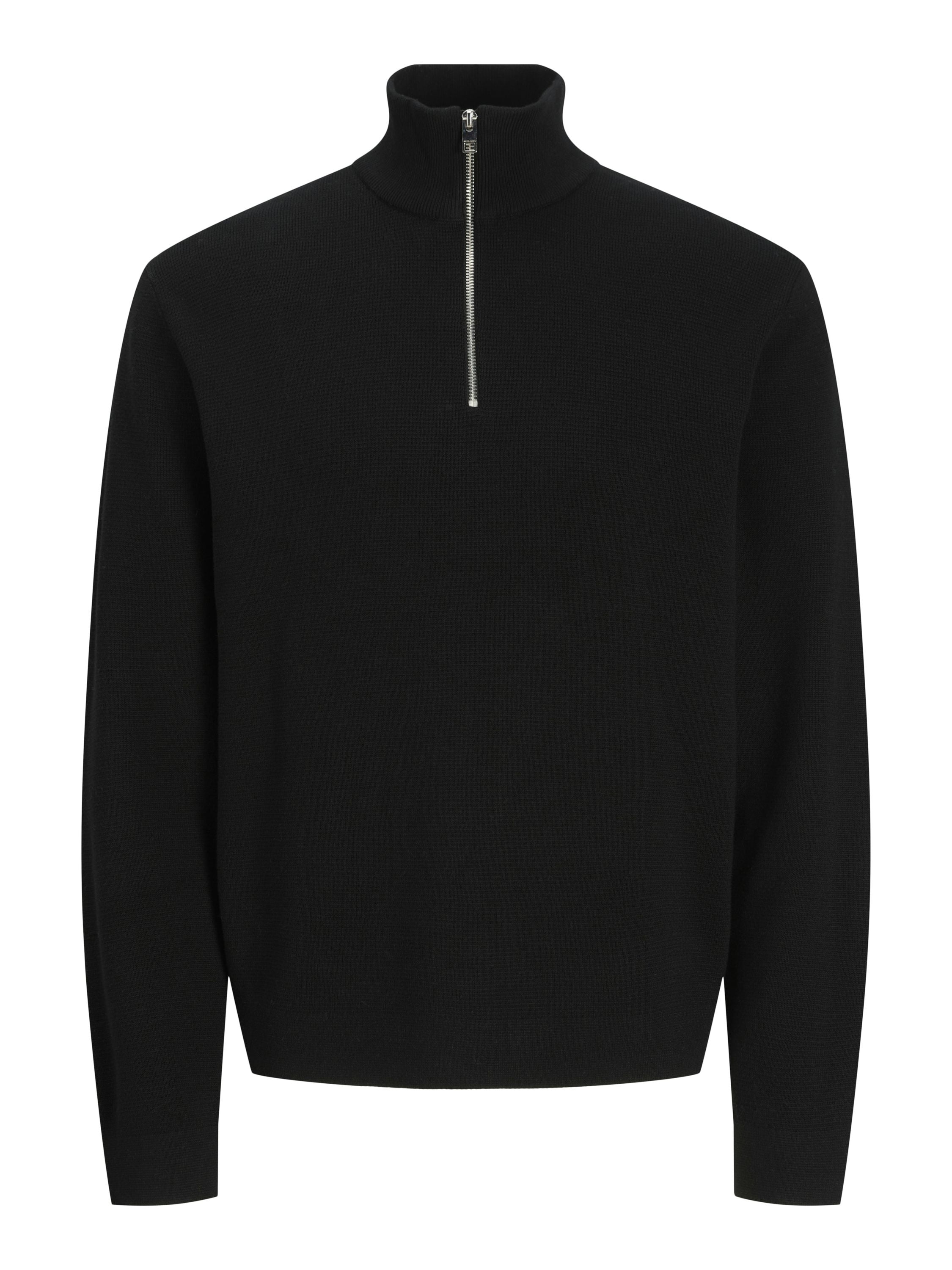 Strickjacke aus Baumwolle - Black - Schwarz