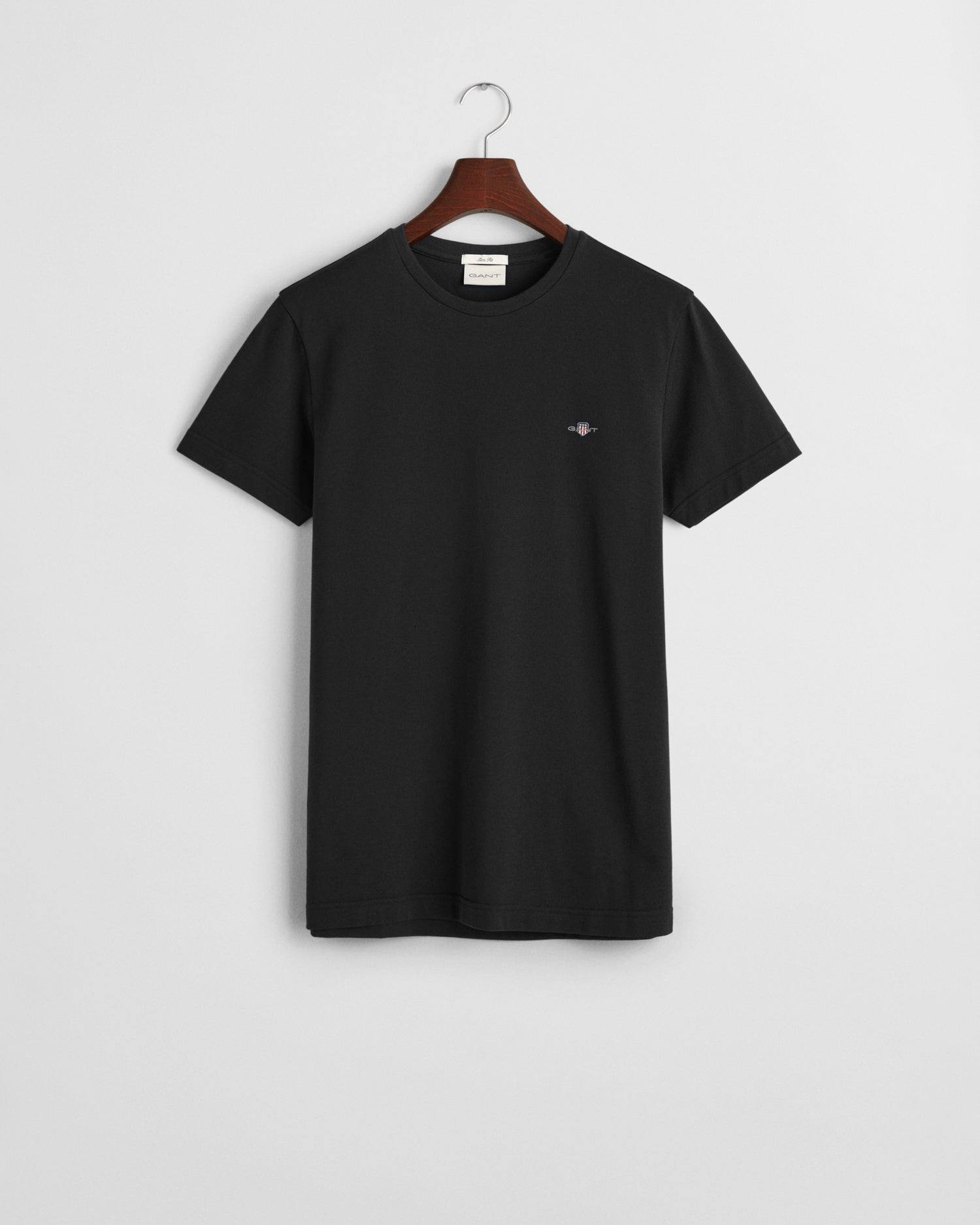 T-Shirt Slim Fit - 5-BLACK - Schwarz