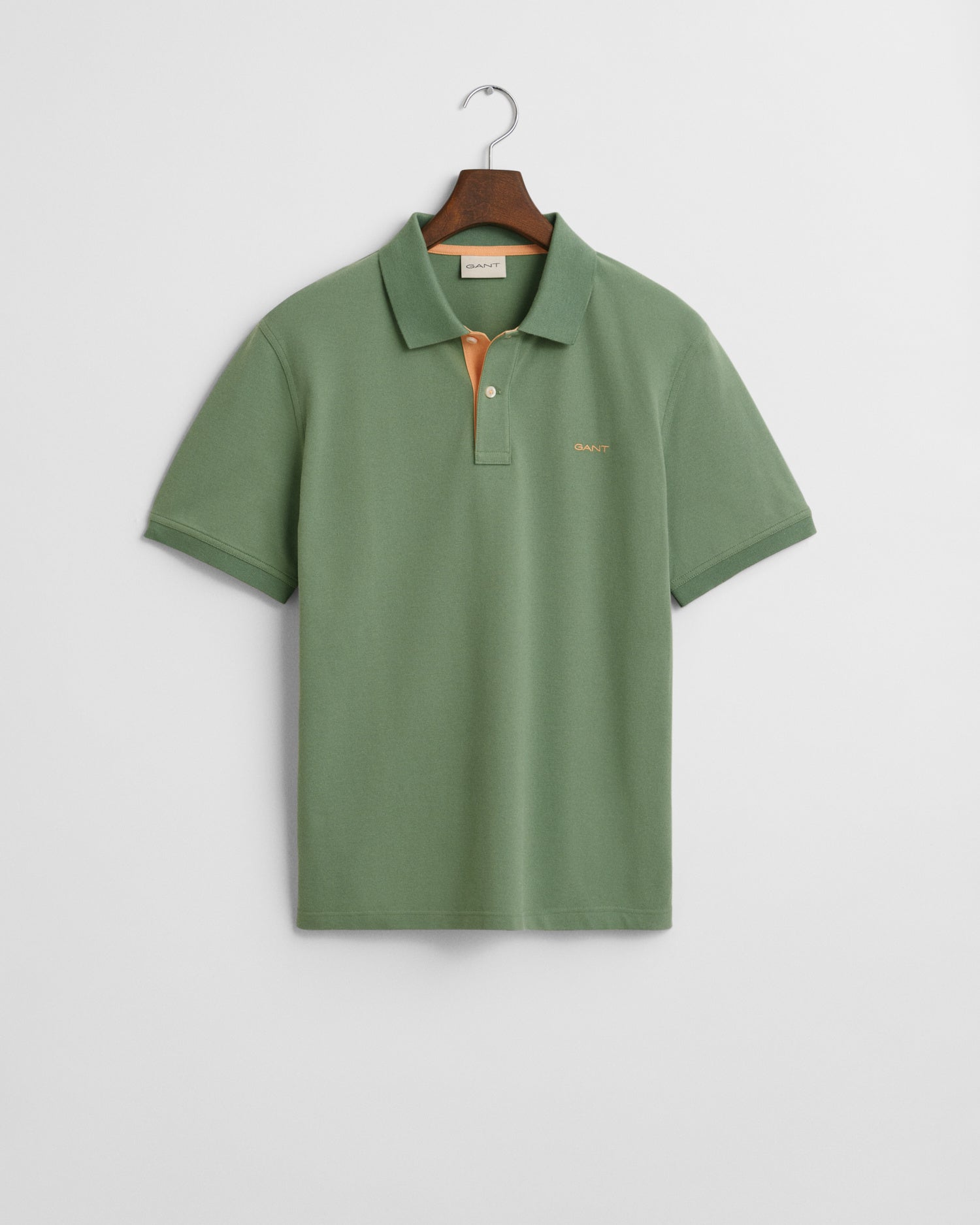 Poloshirt aus Baumwolle - 362-KALAMATA GREEN - Grün