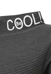 Sweatshirt aus Viskosemix - 93-Mittelgrau-Melange - Grau