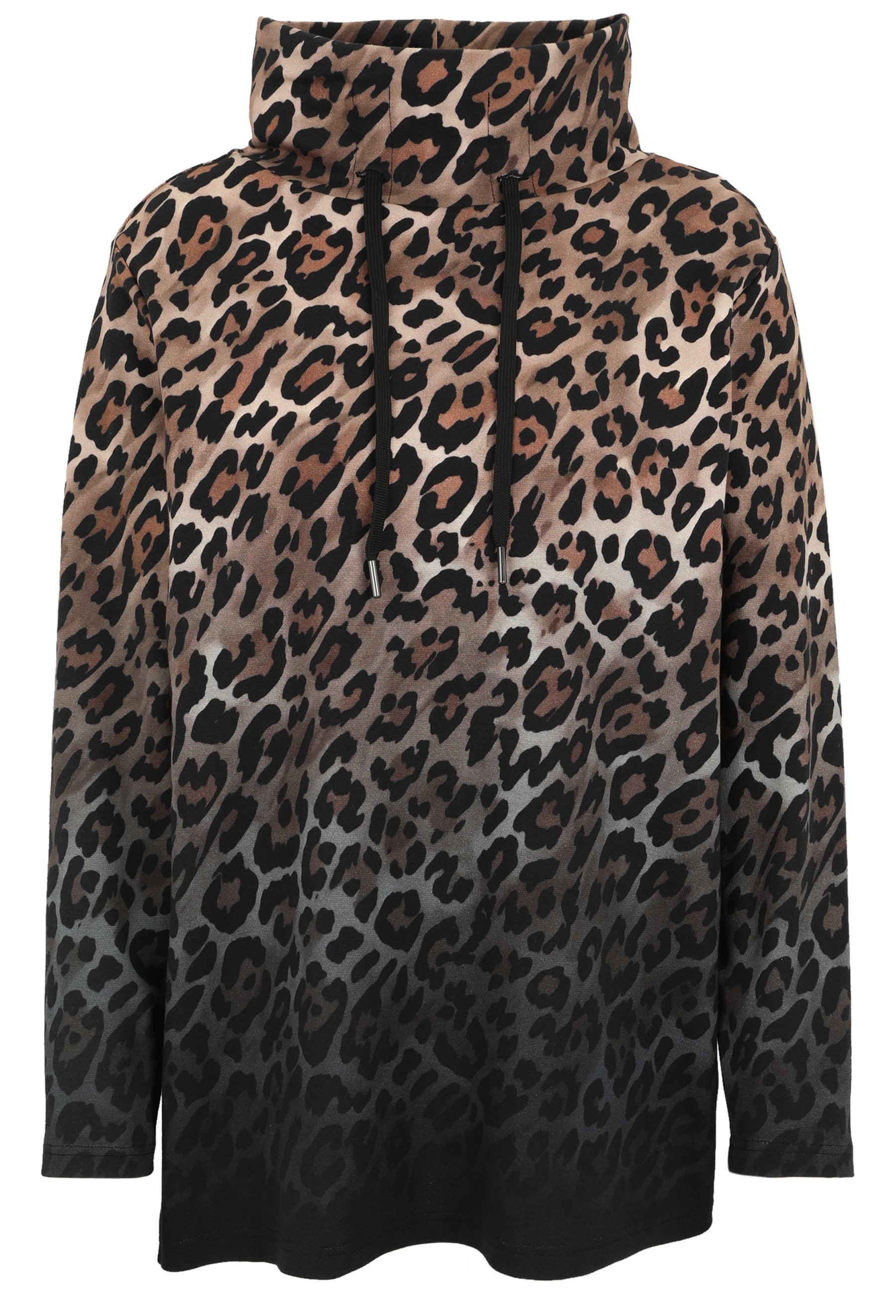 Sweatshirt aus Baumwollmix - 82-Bast - Braun