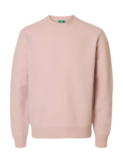 Strickpullover aus Meriniowolle - Barely Pink - Rosa
