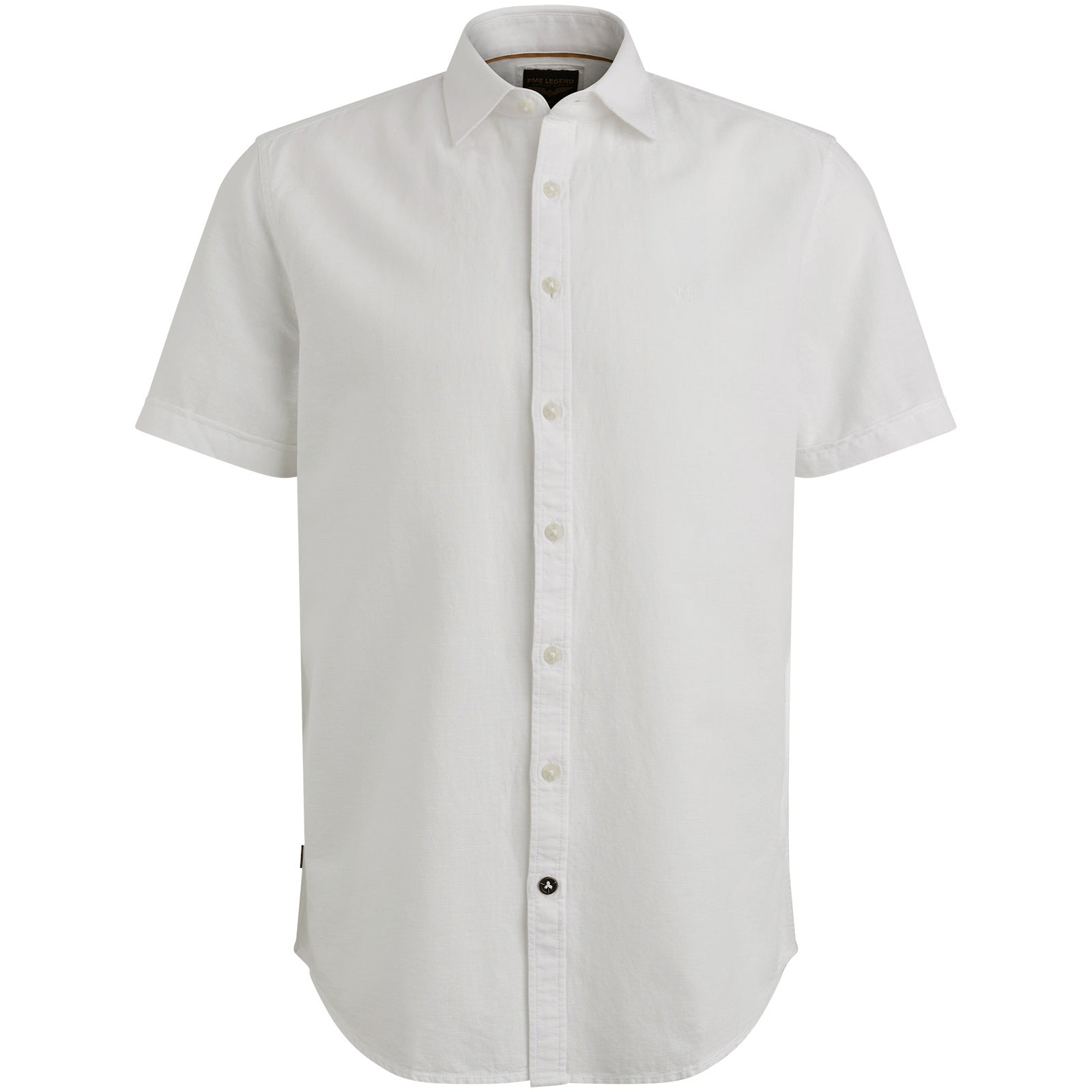 Freizeithemd Regular Fit aus Leinenmix - 7003-Bright White - Weiß