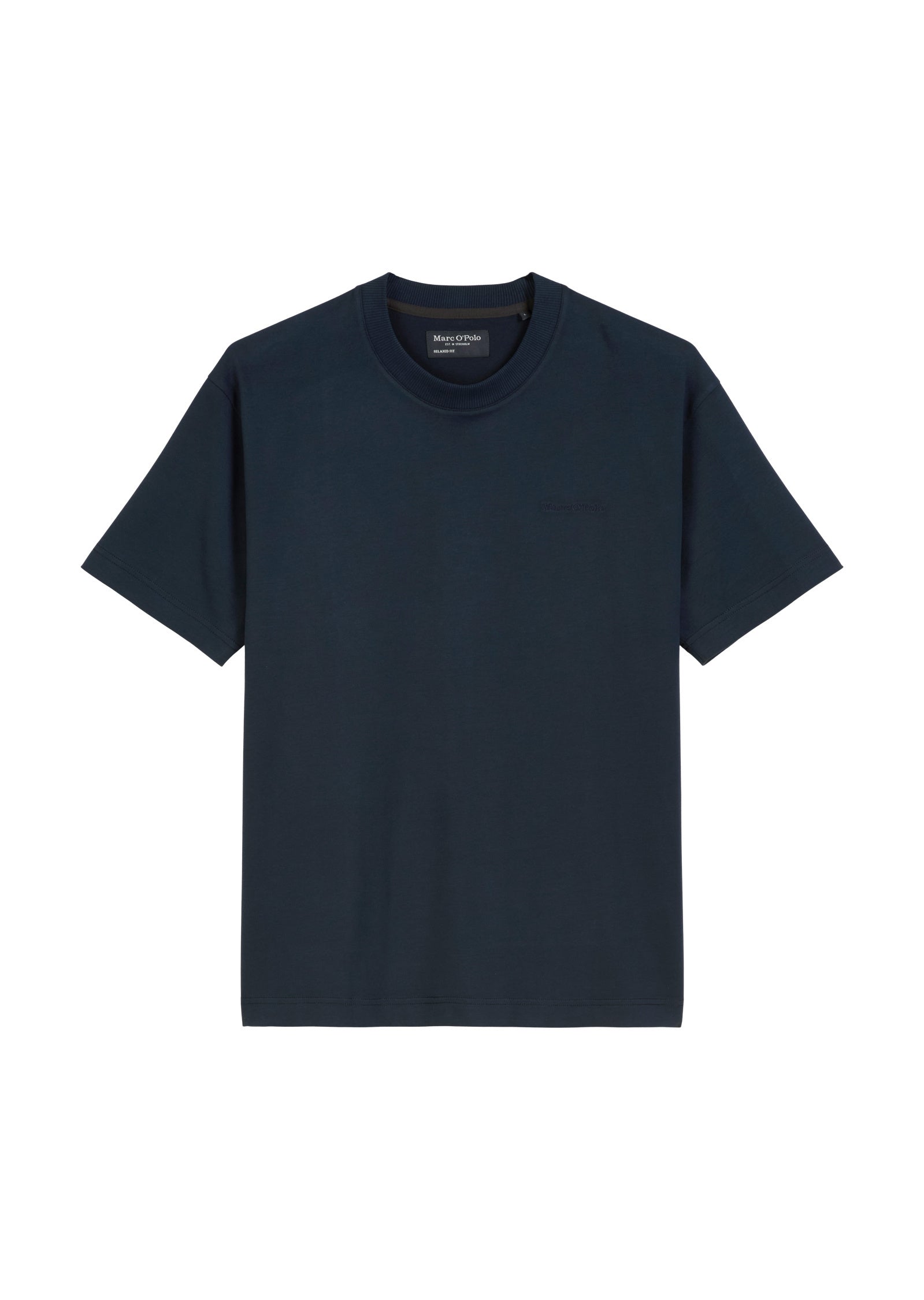 T-Shirt Relaxed Fit - 898-dark navy - Blau