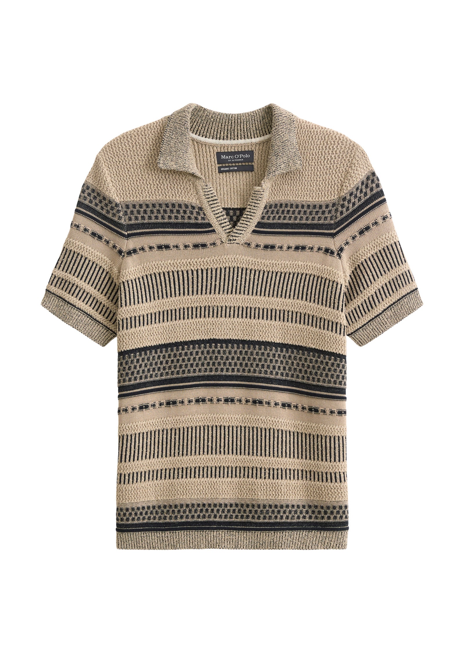 Kurzarm-Pullover - 111-pure cashmere - Beige