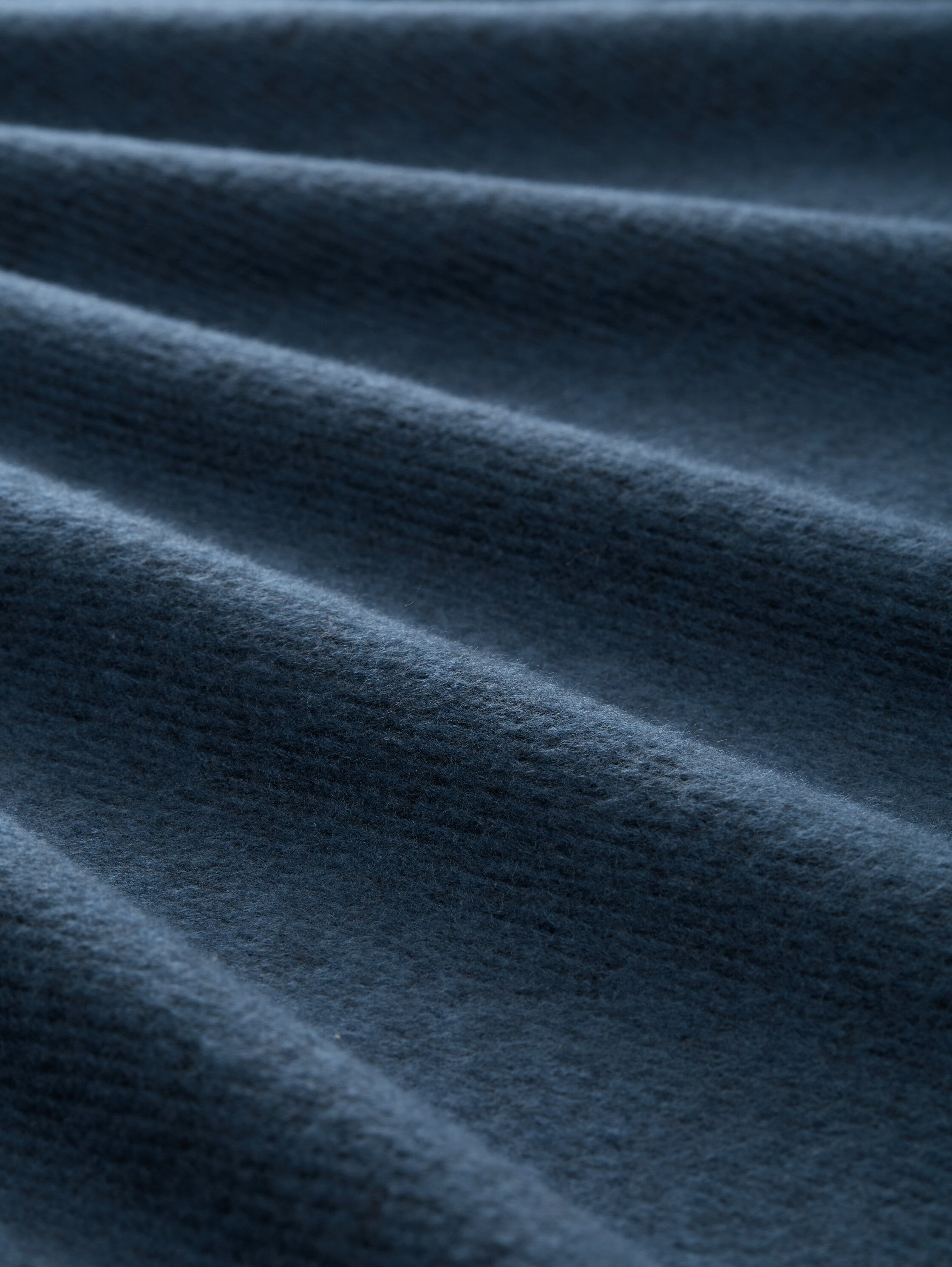 Strickpullover meliert - 38879-dark petrol melange - Blau