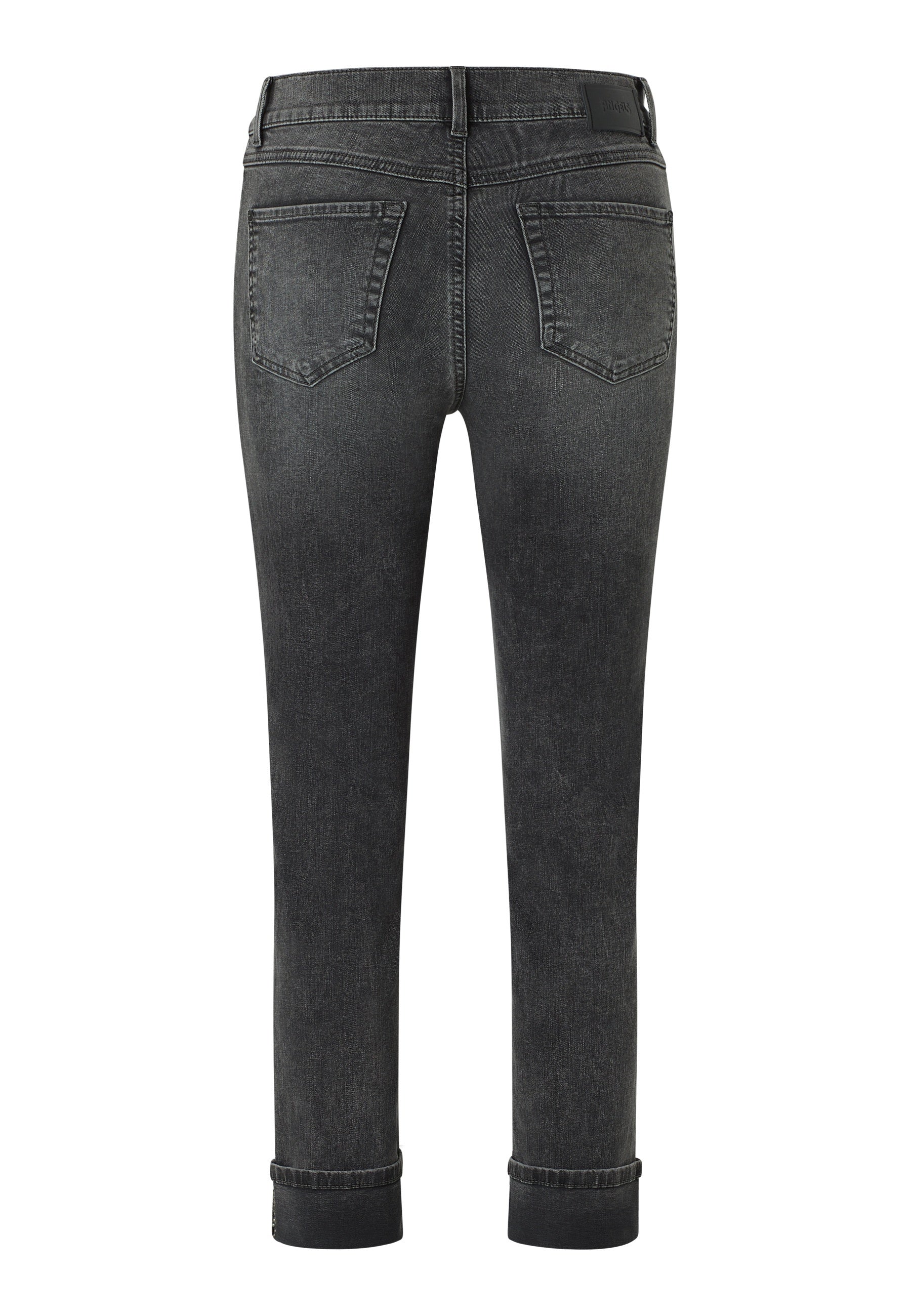 Jeans CICI CROP GLAM Slim Fit - 12758-grey random used - Grau
