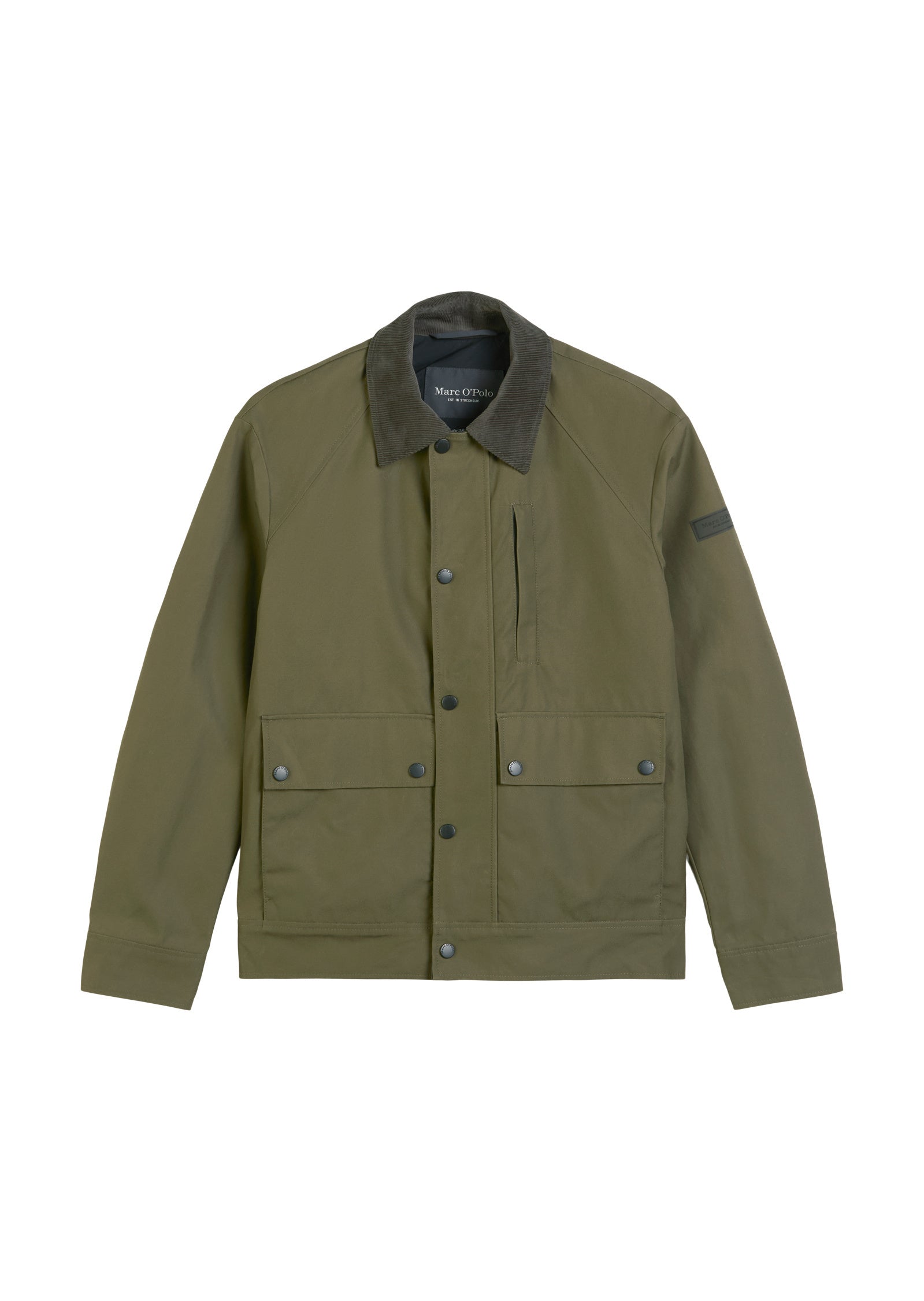 Barnjacke aus Baumwolle - 493-copley brown - Grün