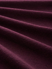Strickpullover meliert - 10525-Dark Red Mélange - Rot