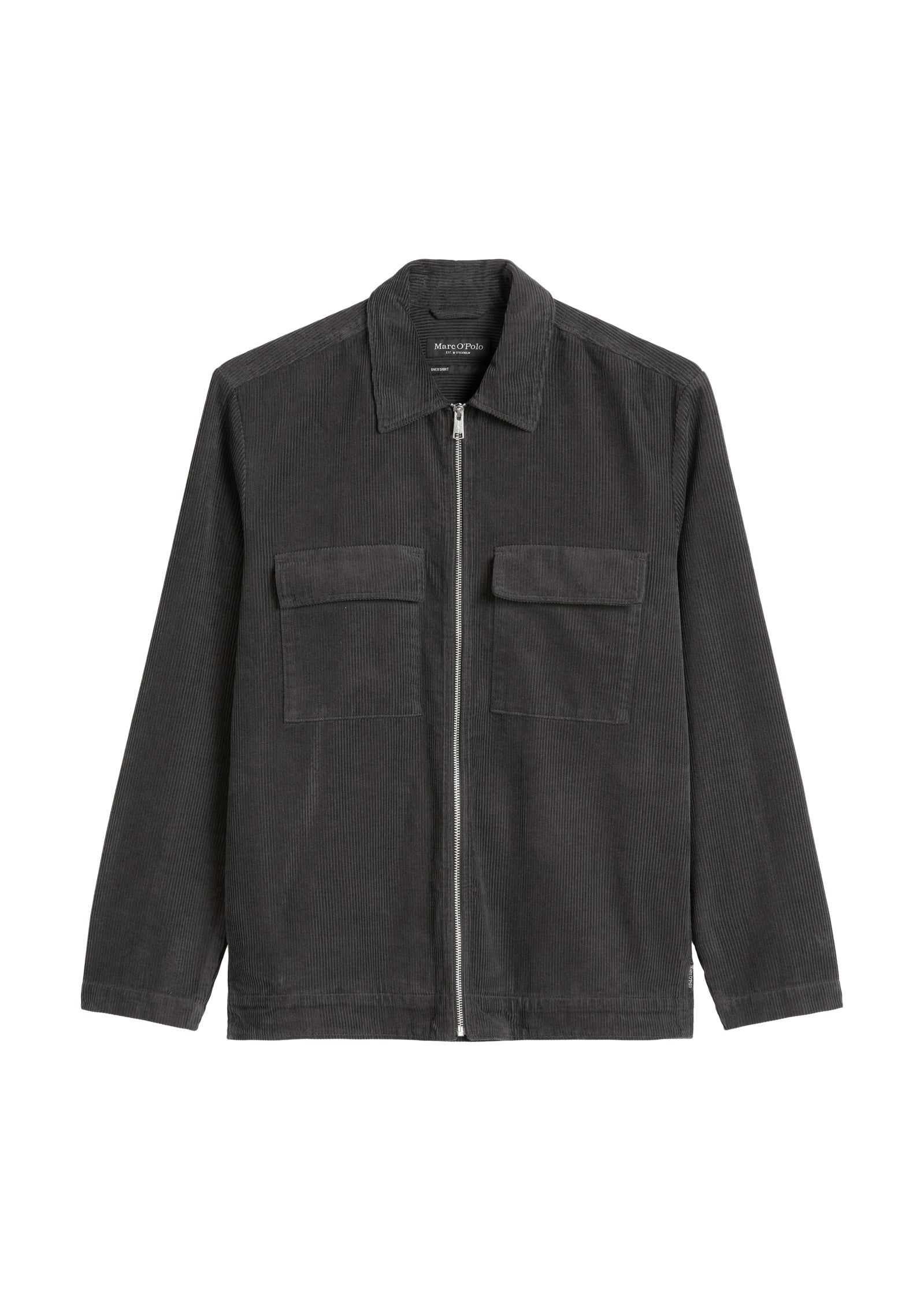 Overshirt aus Cord - 985-broken graphite - Grau