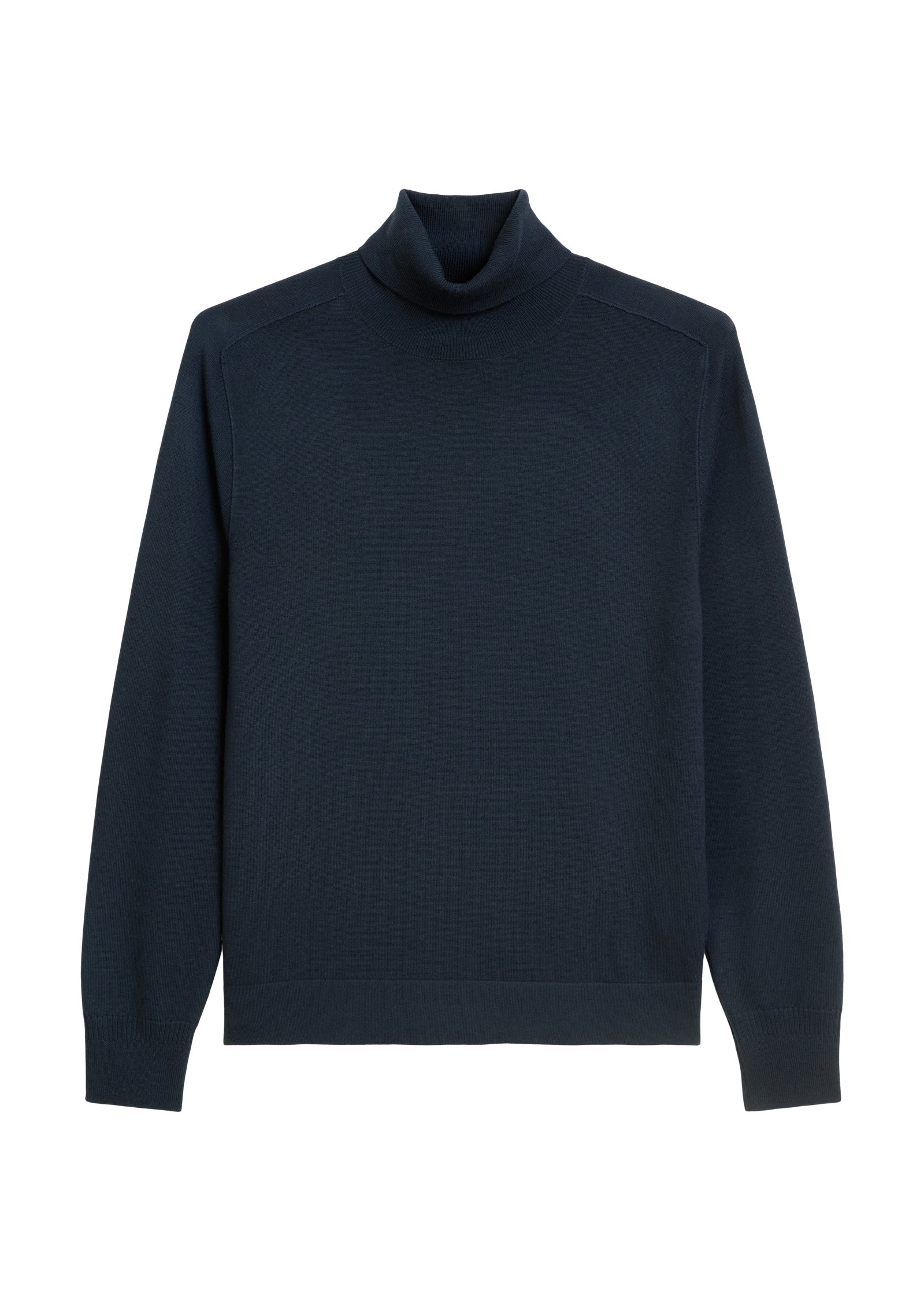 Strickpullover mit Turtleneck - 898-dark navy - Blau