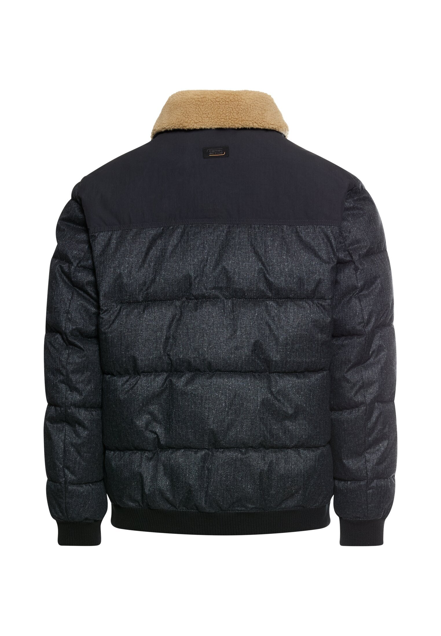 Übergangsjacke mit abnehmbarem Kragen - 48-Dark Navy Melange - Blau