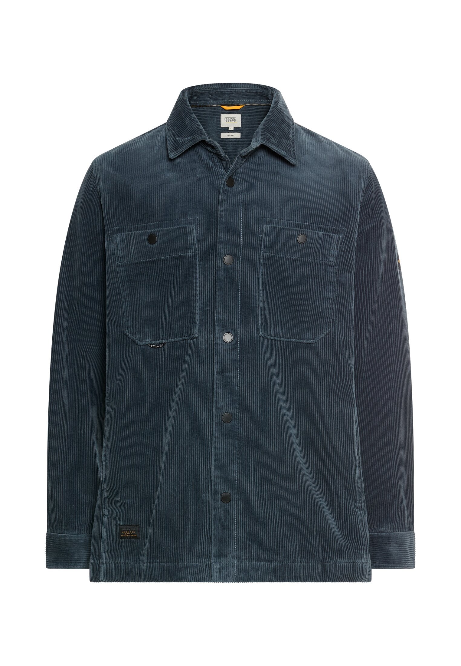Overshirt aus Cord - 47-Tinted Blue - Blau