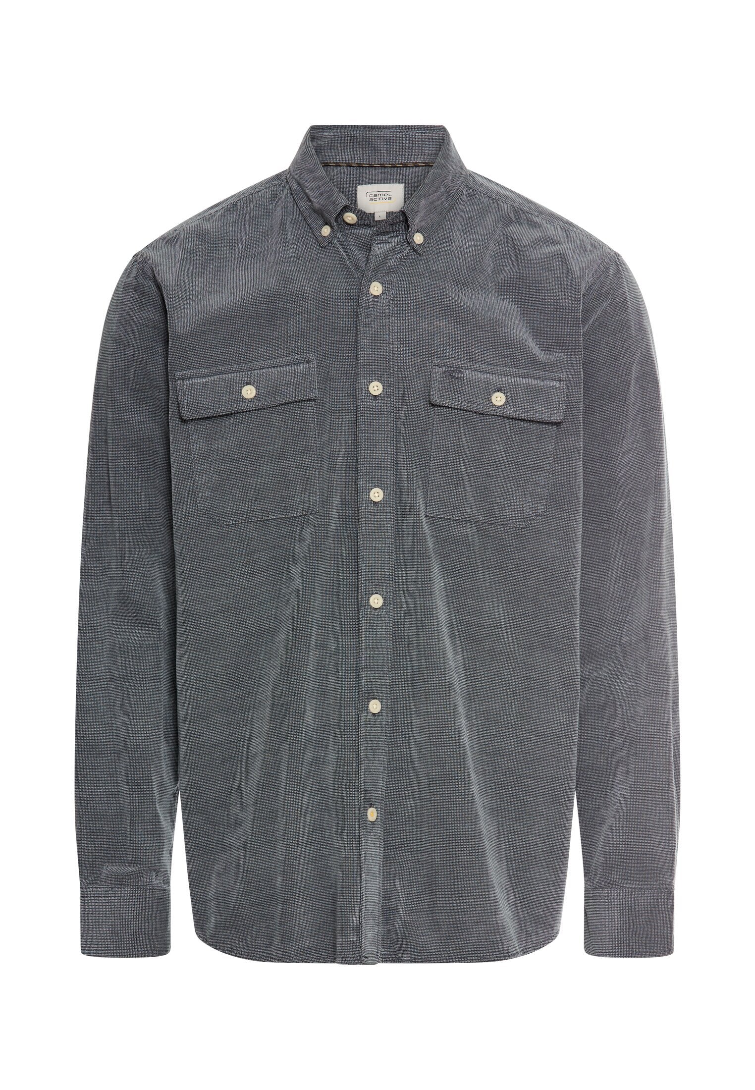 Hemd Regular Fit - 47-Tinted Blue - Blau