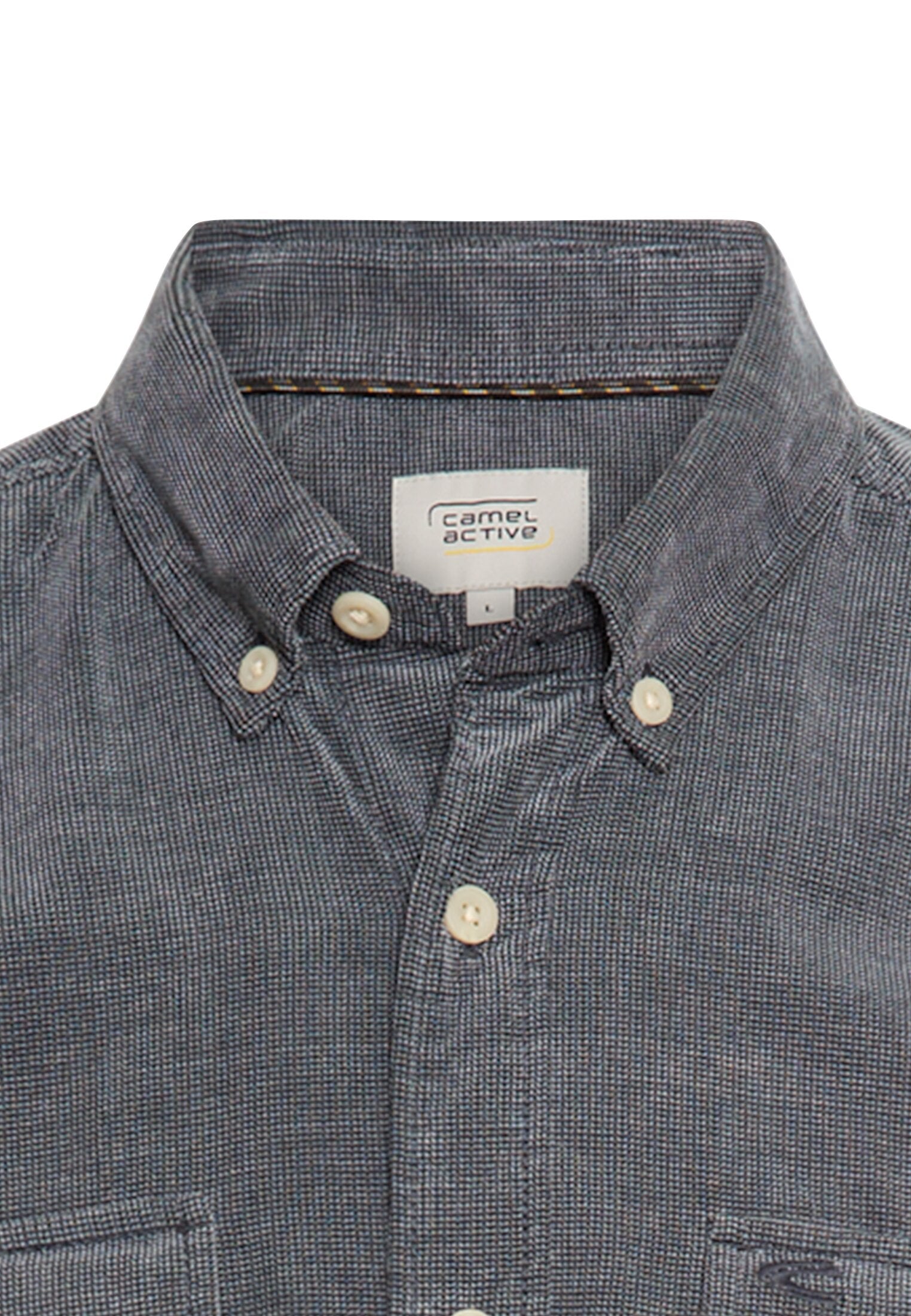 Hemd Regular Fit - 47-Tinted Blue - Blau