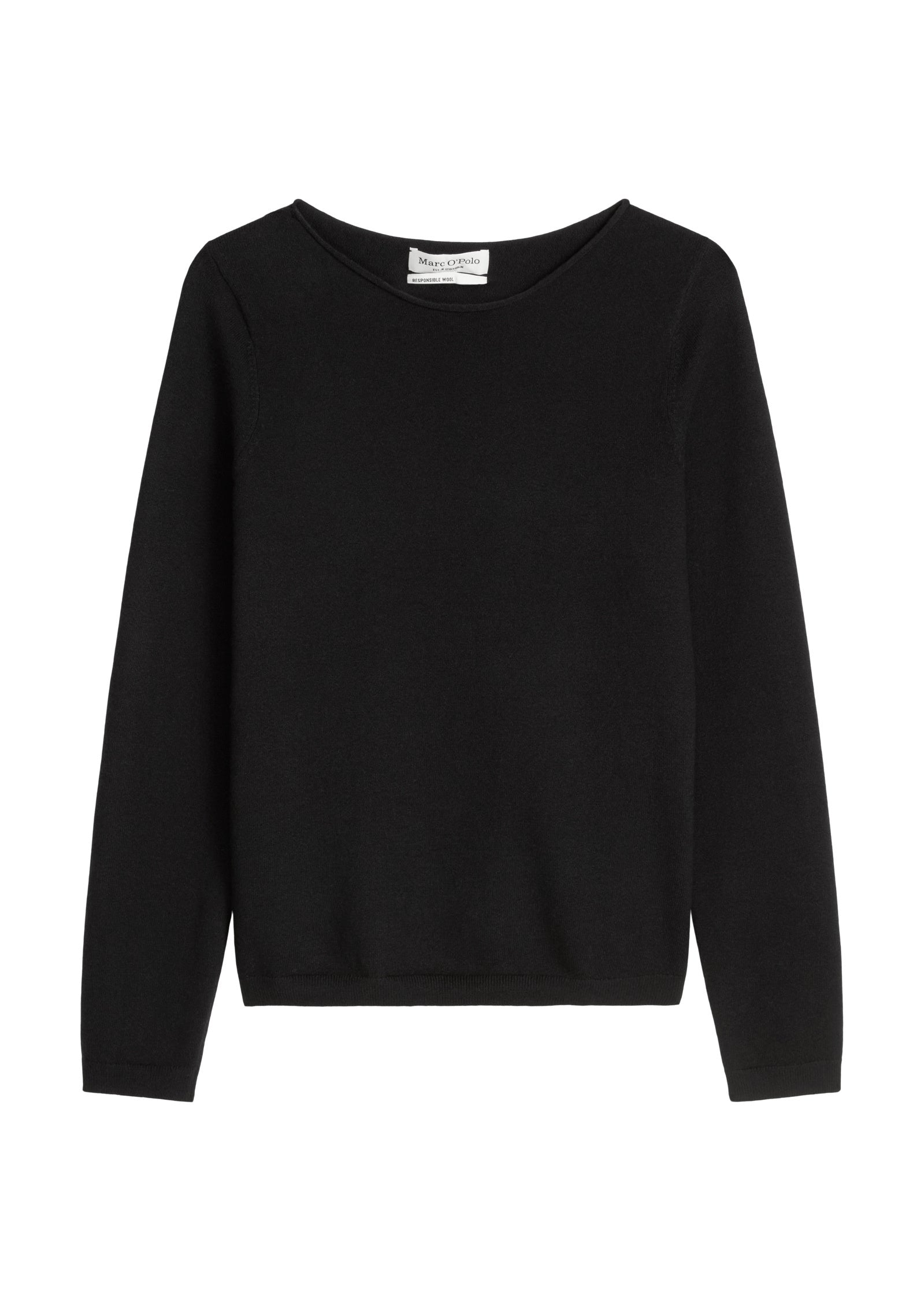 Langarmshirt - 990-black - Schwarz